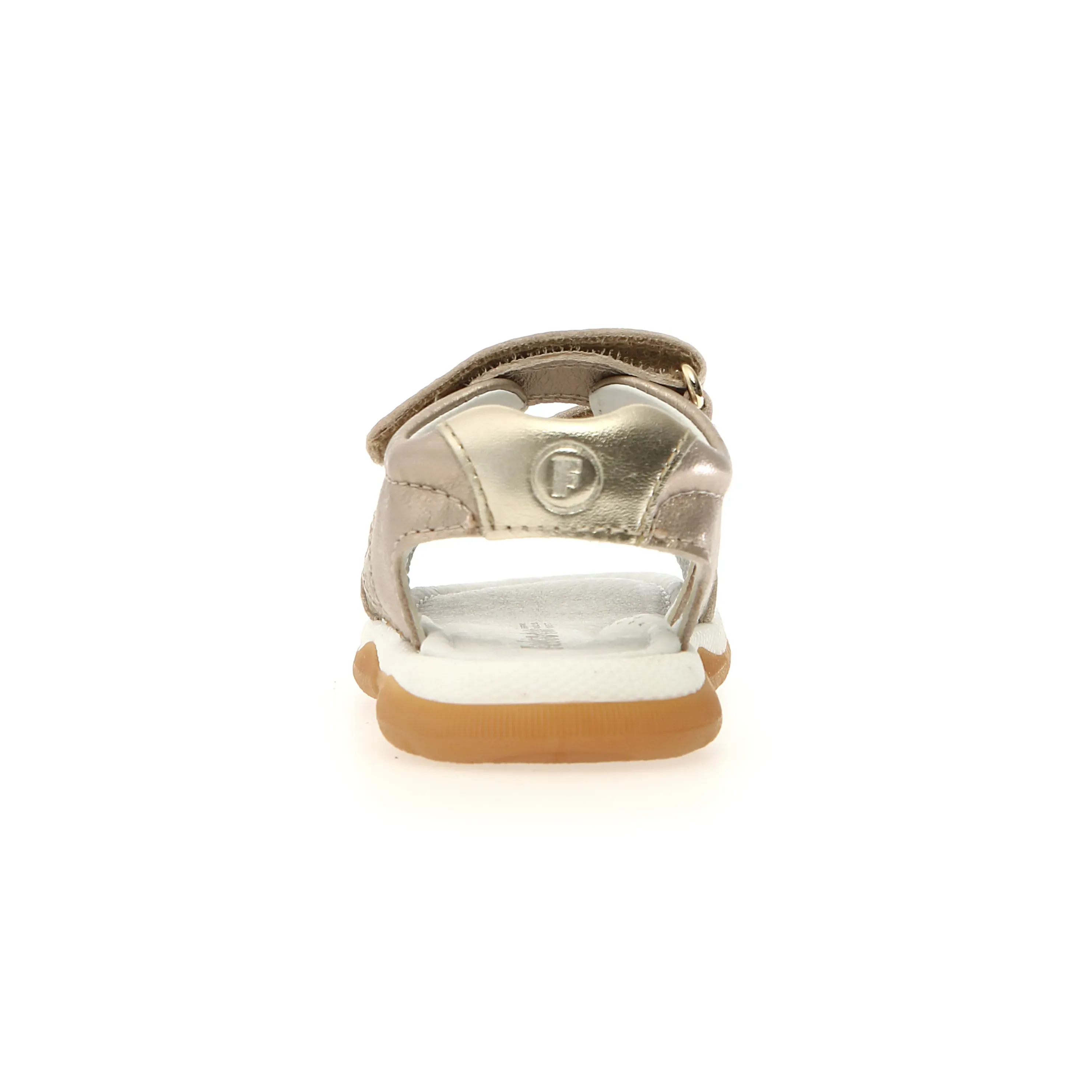 Falcotto Girl's Wunny Sandals - Metallic Cipria / Platinum Daily Walk
