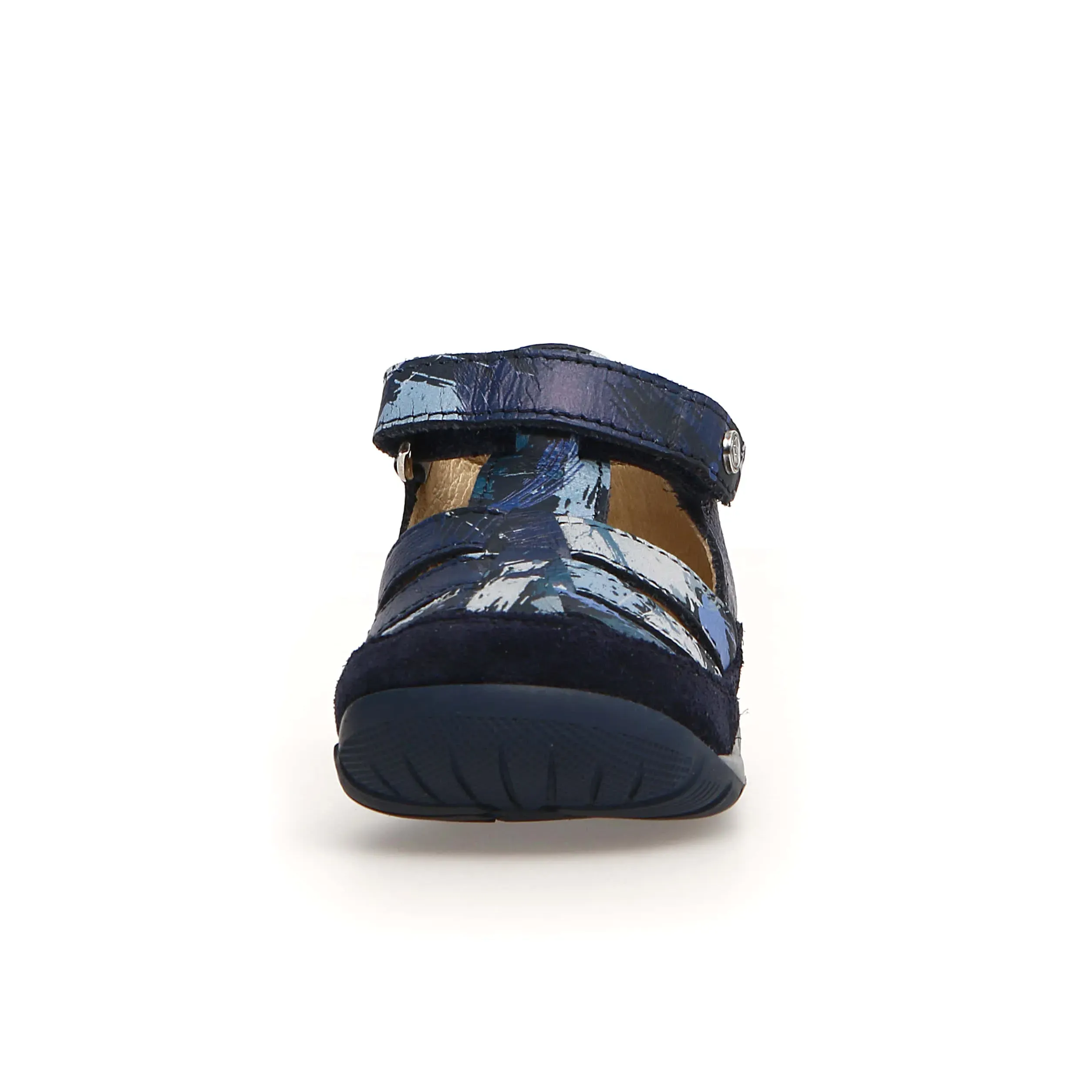 Falcotto Laguna Boy's Sandals - Navy Camu Print Lake Vibe