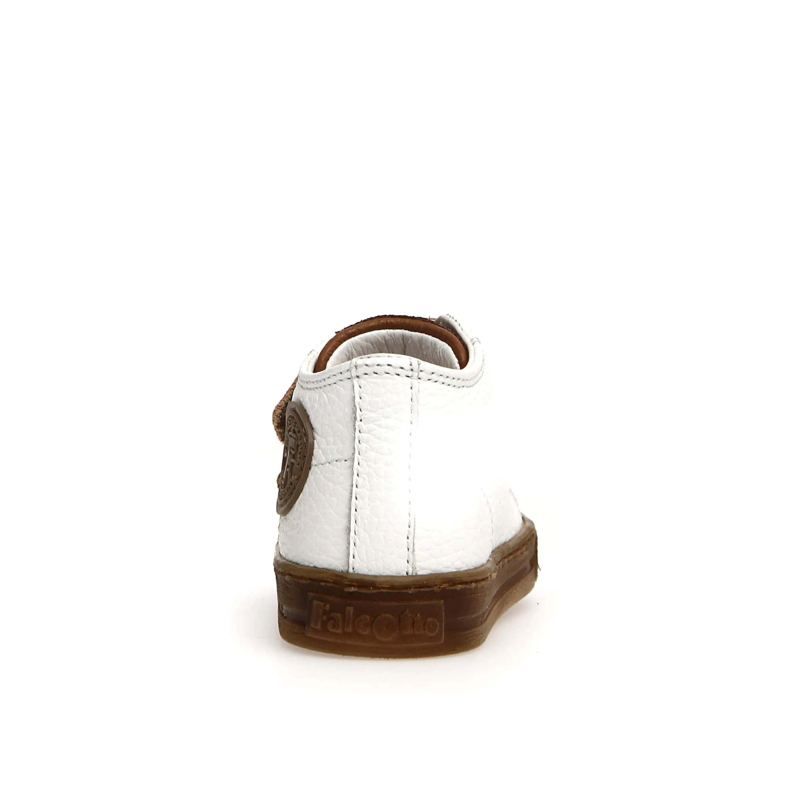 Falcotto Michael Boy's Sneakers - White/Cognac comfort style