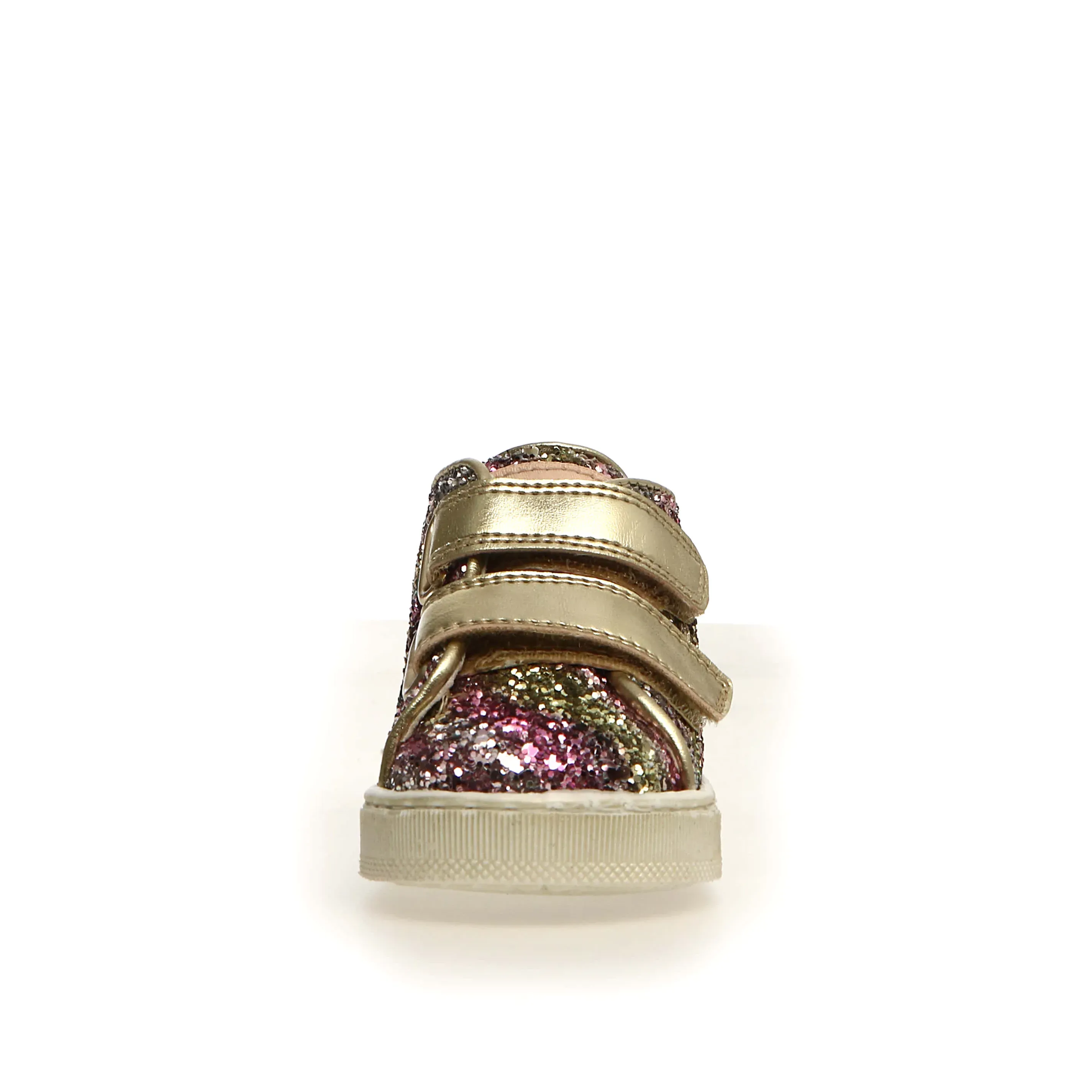 Falcotto Michael Girl's Casual Shoes - Glitter Shaded Platinum Multi true comfort