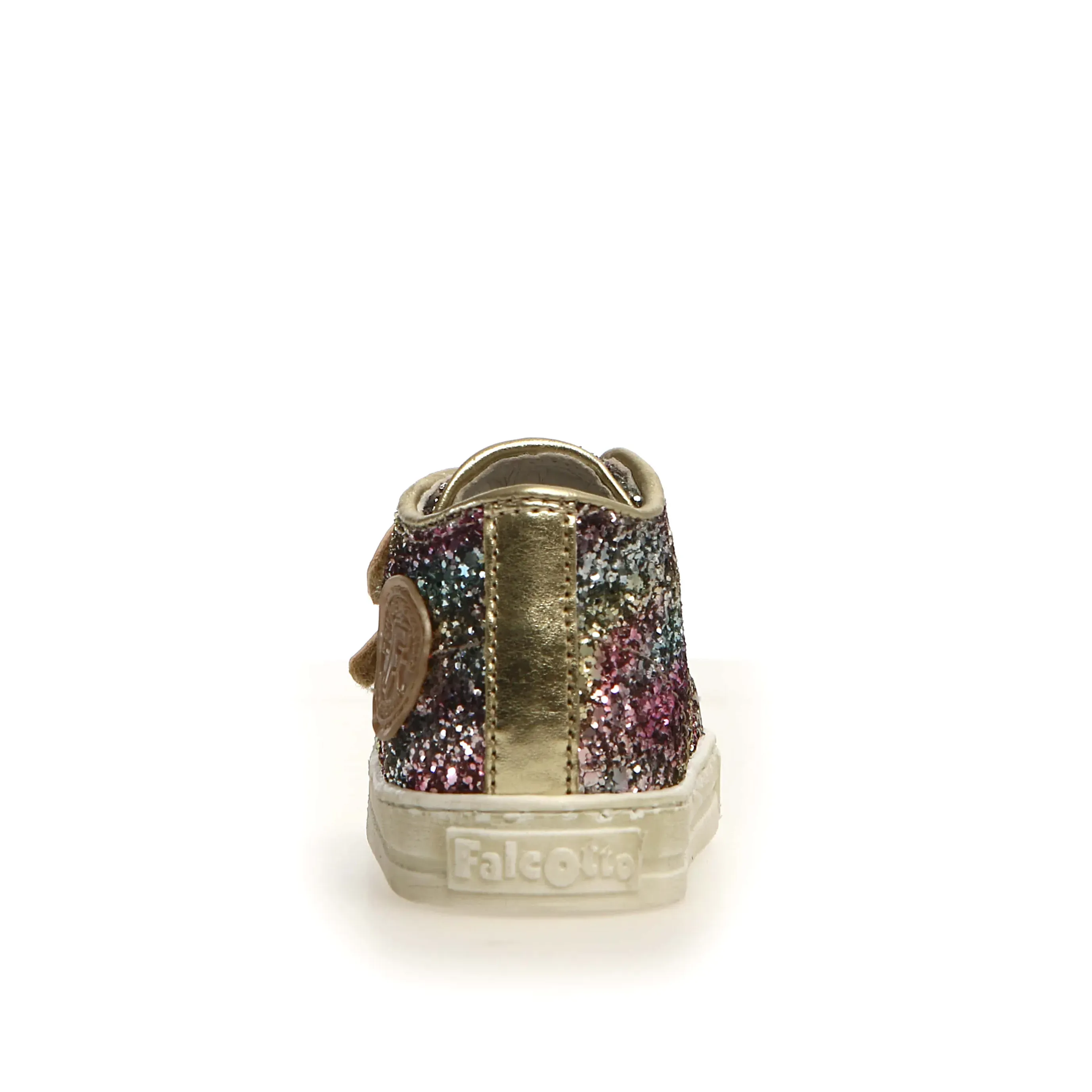 Falcotto Michael Girl's Casual Shoes - Glitter Shaded Platinum Multi slow mood