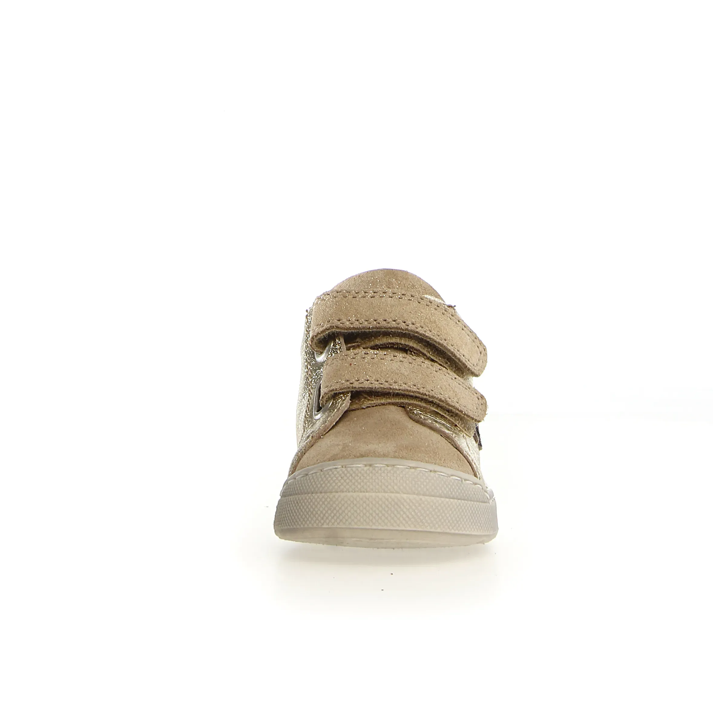 Falcotto Palom Vl Girl's Casual Shoes - Platinum/Pink sleek walk