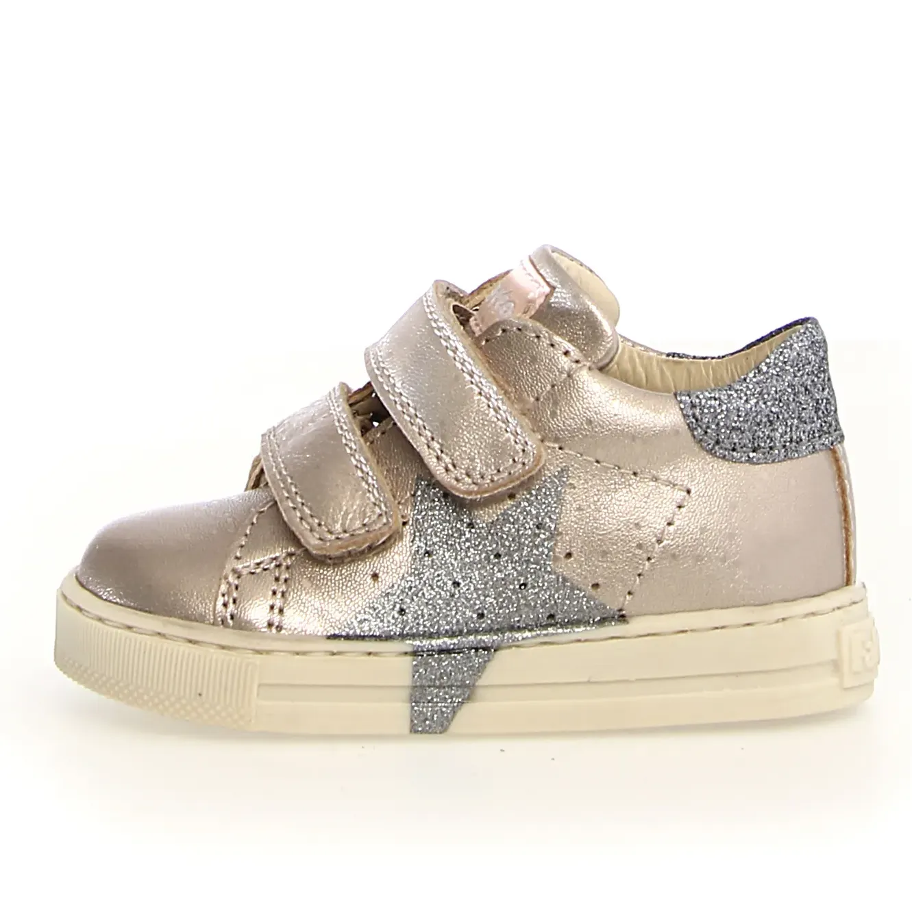 Falcotto Salazar 2 Vl Girl's Casual Shoes - Cipria/Acciaio walk long