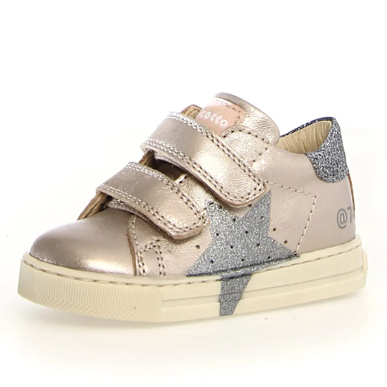 Falcotto Salazar 2 Vl Girl's Casual Shoes - Cipria/Acciaio soft ride