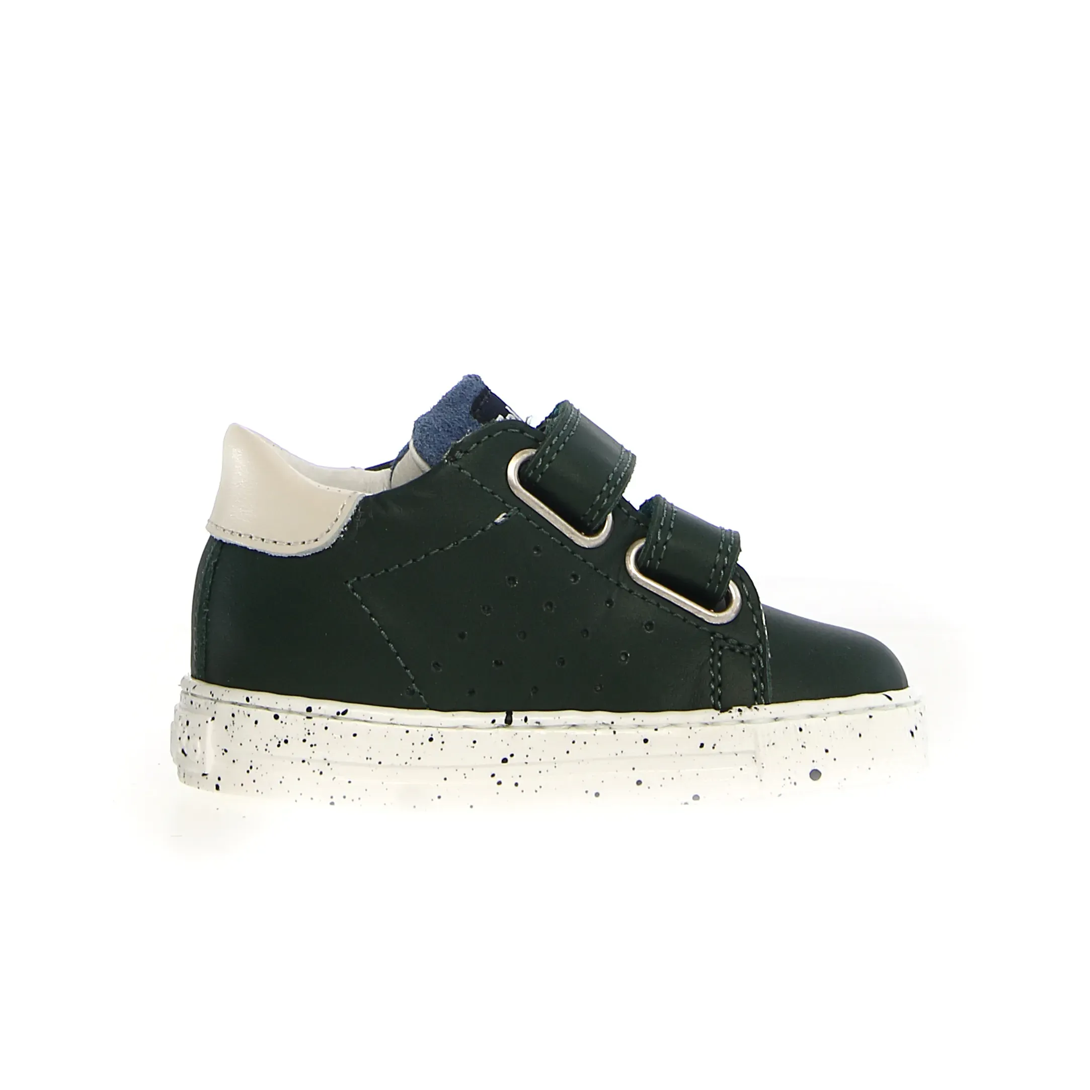 Falcotto Salazar 3 Vl Boy's and Girl's Casual Shoes - Green Bottle/Orange/Azure smooth flex
