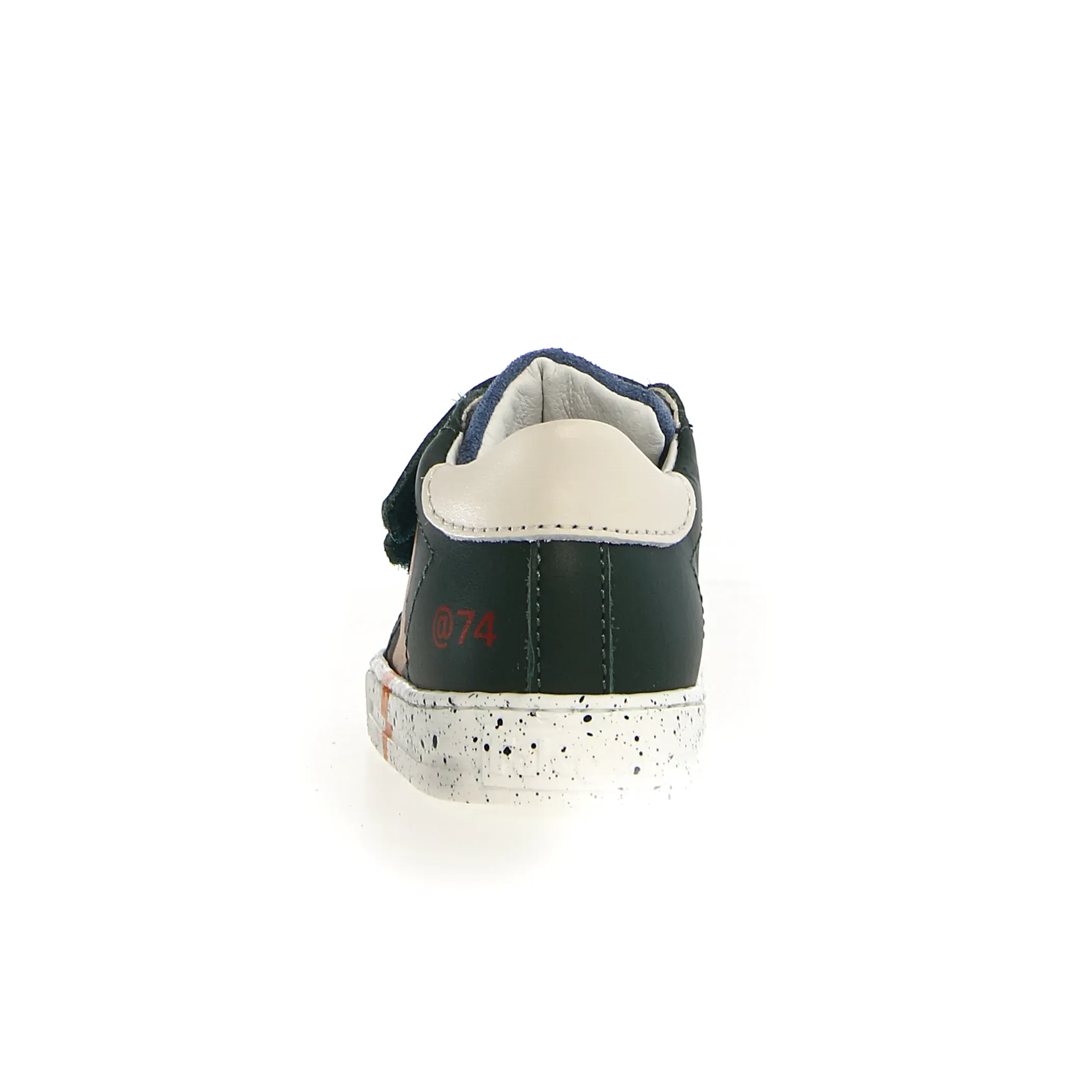 Falcotto Salazar 3 Vl Boy's and Girl's Casual Shoes - Green Bottle/Orange/Azure social mode