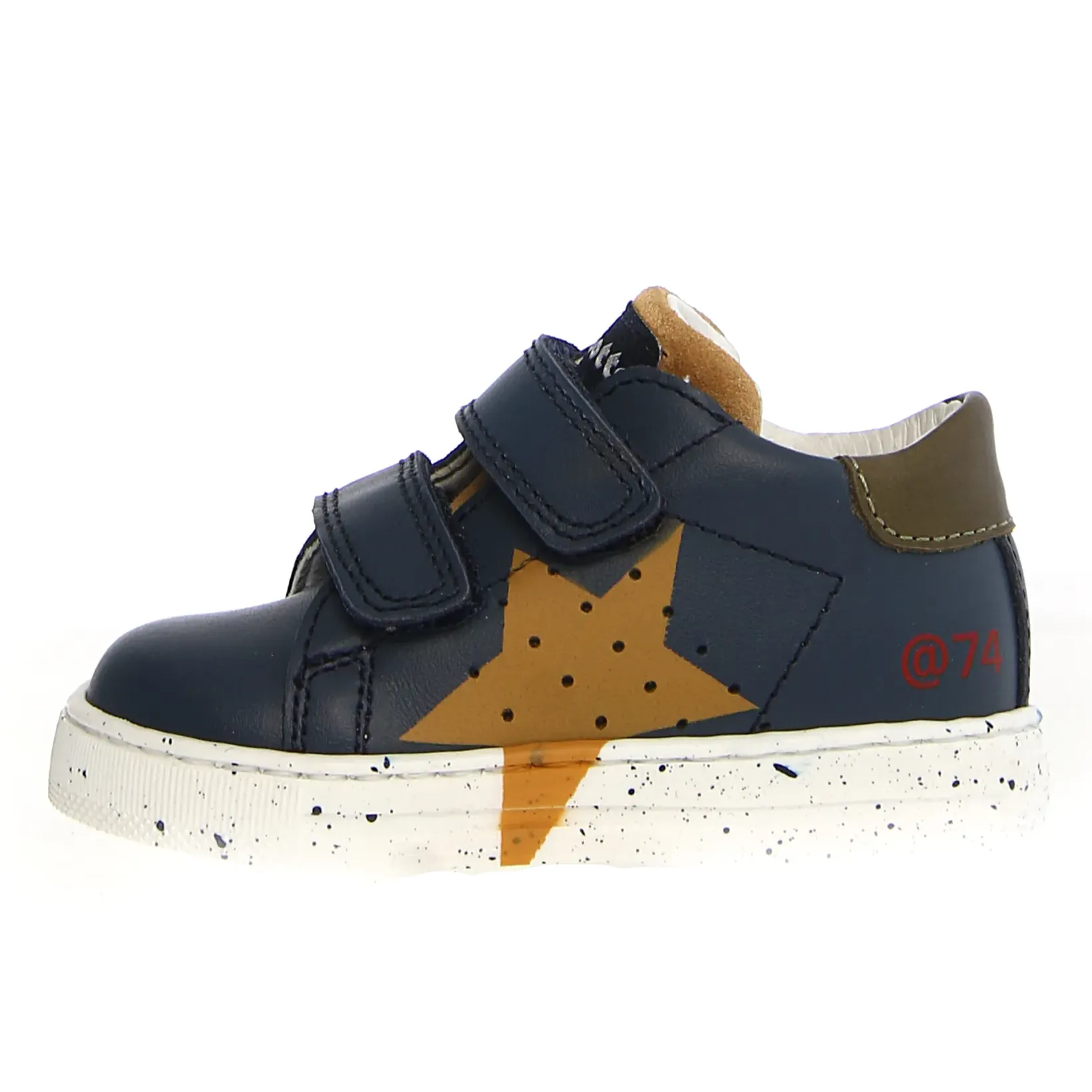 Falcotto Salazar 3 Vl Boy's Casual Shoes - Indigo/Zucca soft lining
