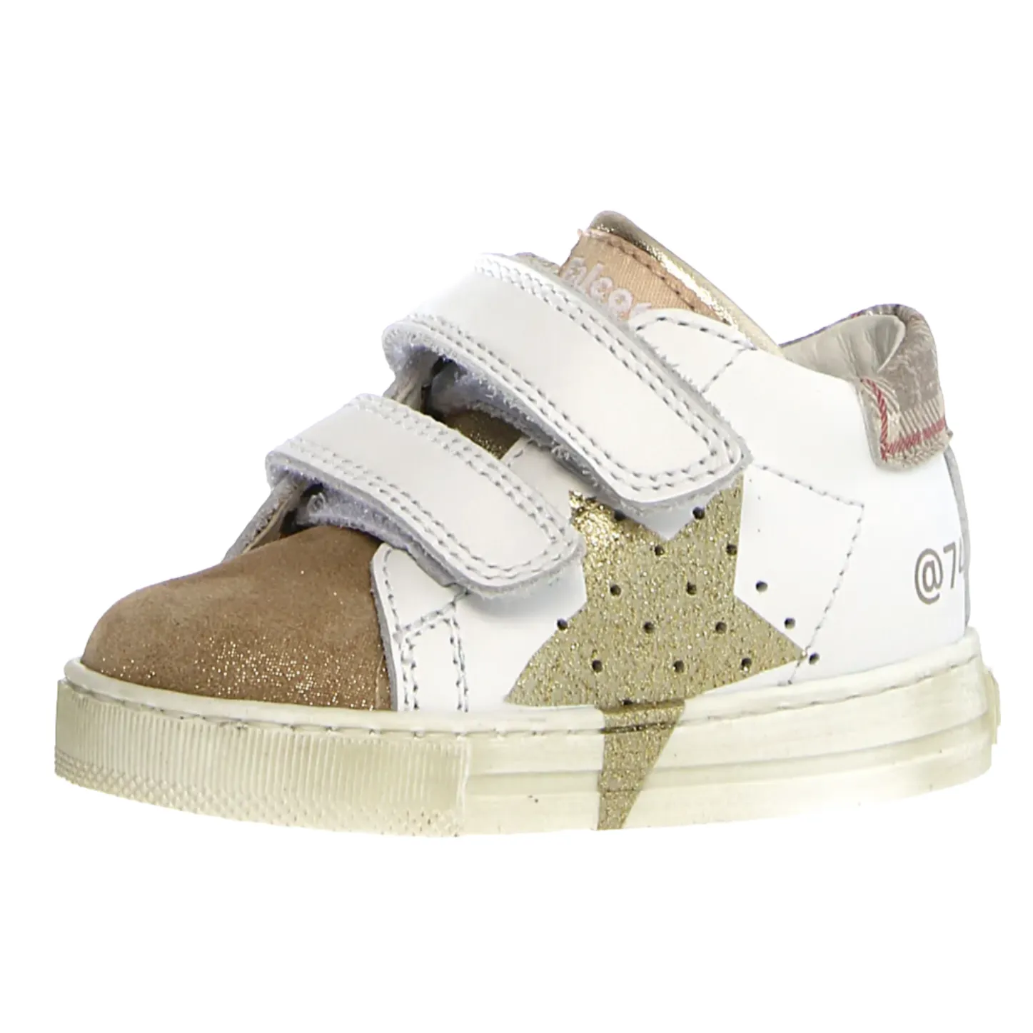 Falcotto Salazar 3 Vl Girl's Casual Shoes - Tartan White/Platinum comfy tech