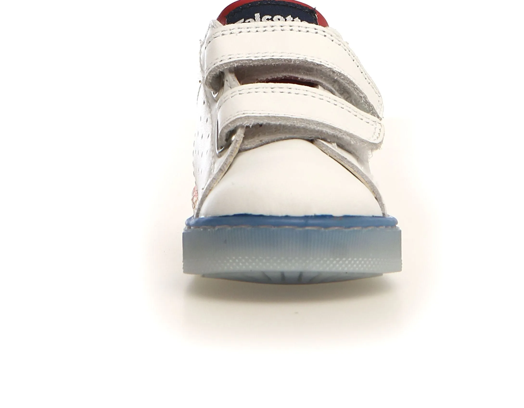 Falcotto Salazar VL Boy's and Girl's Sneakers - White/Azure/Green walk ease