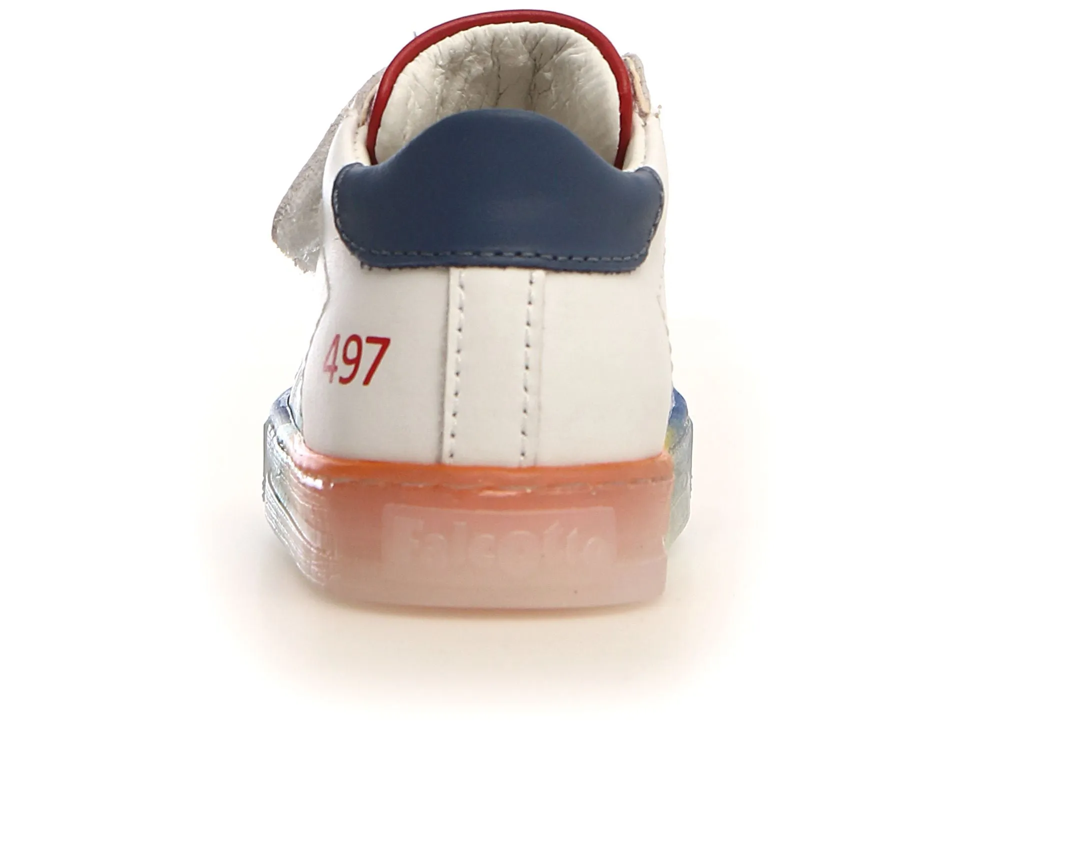 Falcotto Salazar VL Boy's and Girl's Sneakers - White/Azure/Green urban cool
