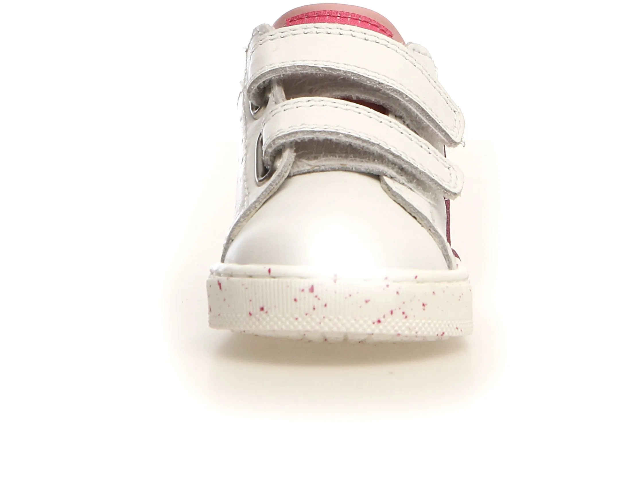 Falcotto Salazar VL Girl's Sneakers - White/Capri/Fuchsia airport ease