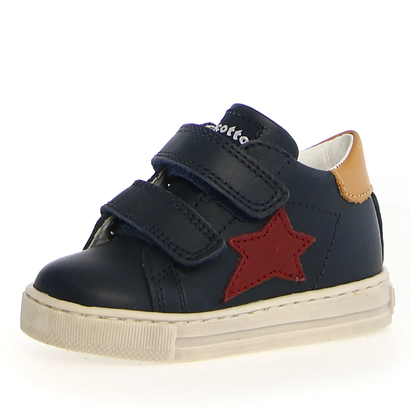 Falcotto Sasha Vl Boy's and Girl's Casual Shoes - Navy/Zucca no lace