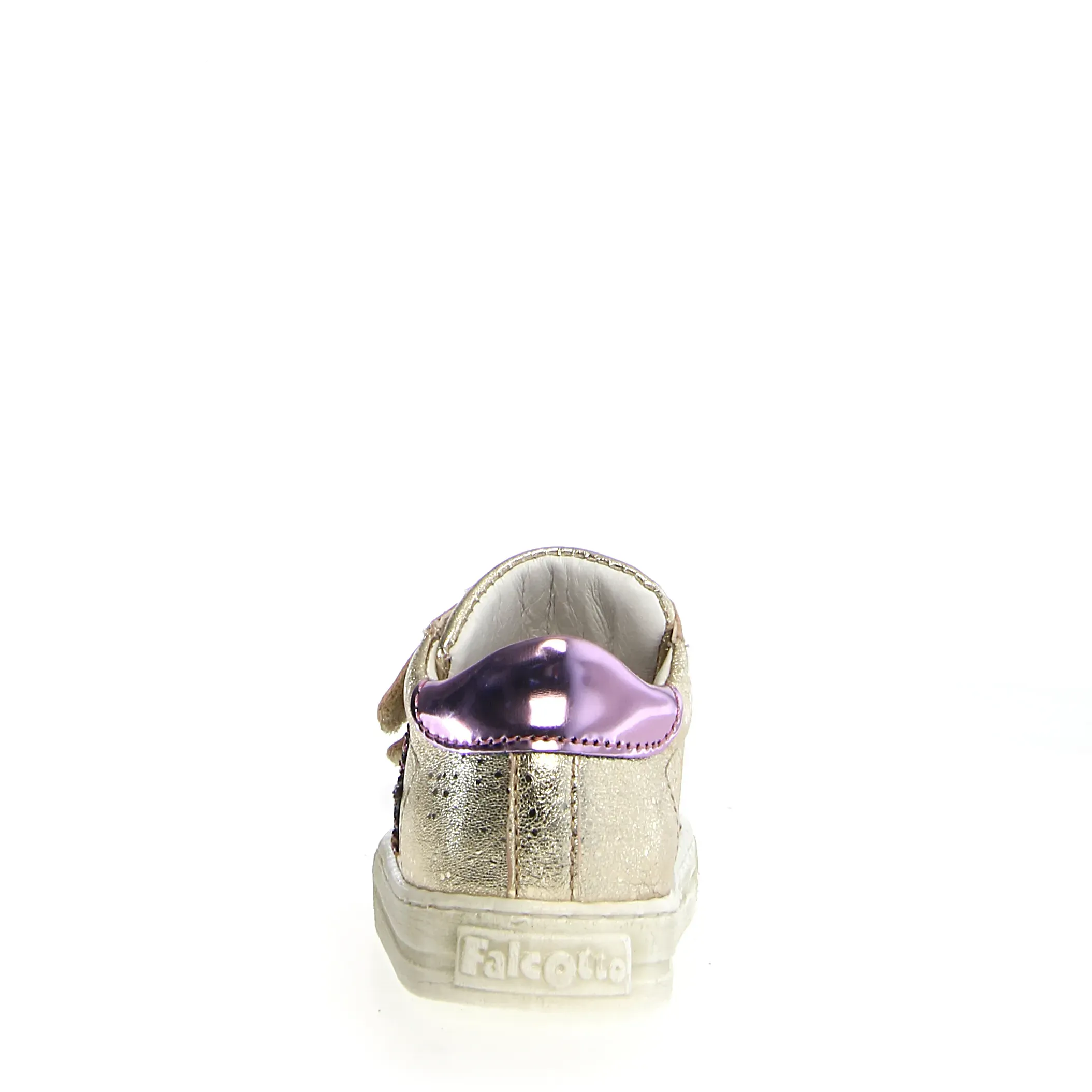 Falcotto Sasha Vl Girl's Casual Shoes - Platinum/Pink vibe daily