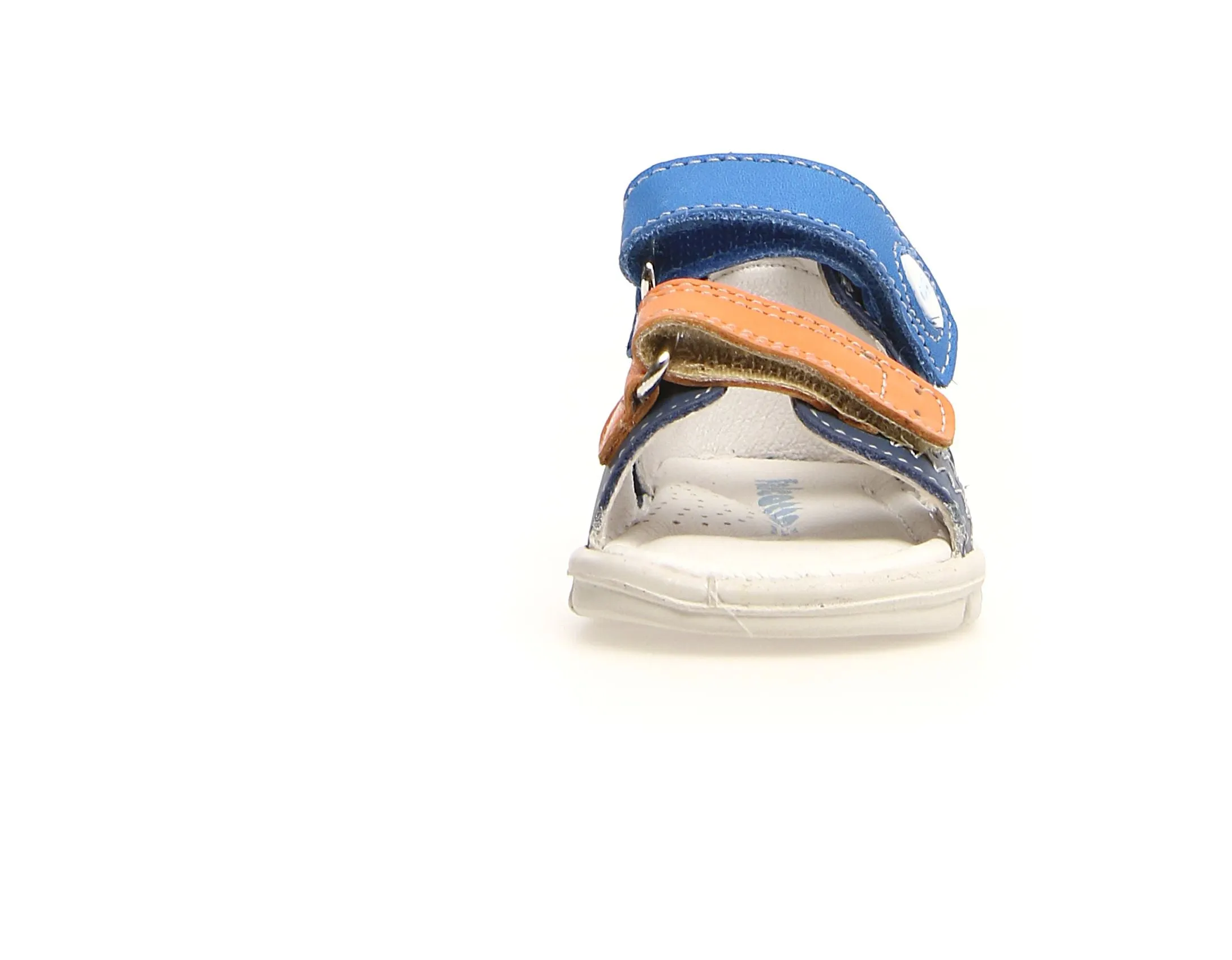 Falcotto Tino Boy's and Girl's Sandals - Azure/Yellow Minimal Mood