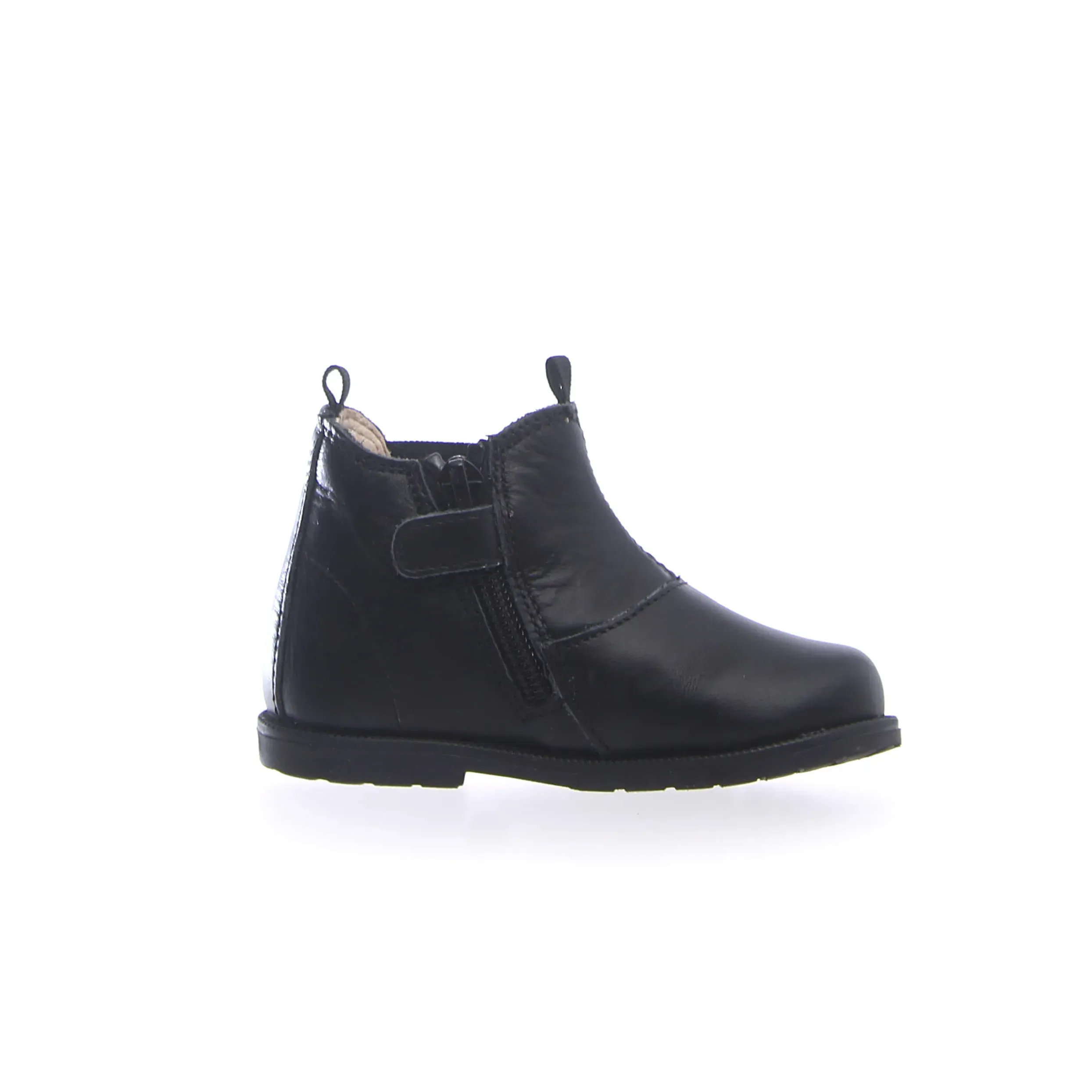 Falcotto Winter Wood Boy's and Girl's Half Boots - Black match all