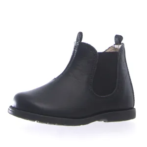 Falcotto Winter Wood Boy's and Girl's Half Boots - Black weekend escape