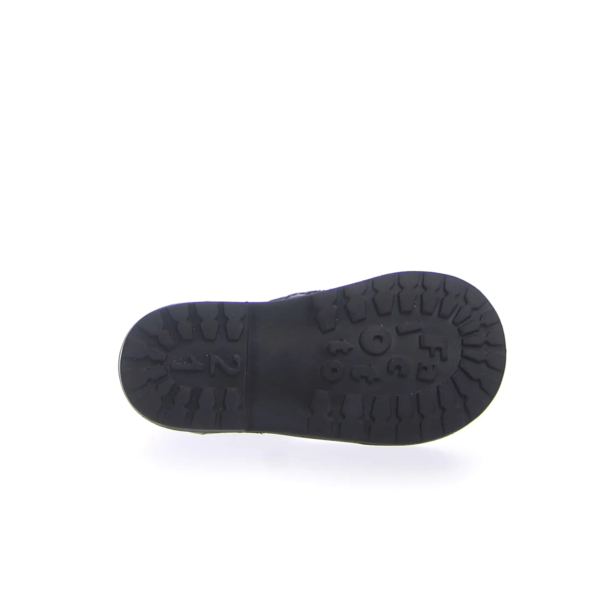 Falcotto Winter Wood Boy's and Girl's Half Boots - Black minimal look
