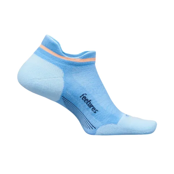 Feetures Elite Max Cushion No Show Tab Blue/Light Blue Daily Comfort