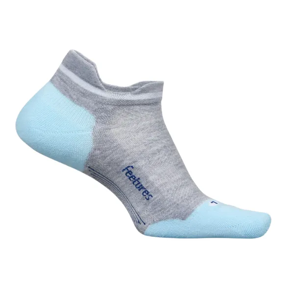 Feetures Elite Max Cushion Tab Grey/Blue Travel Light