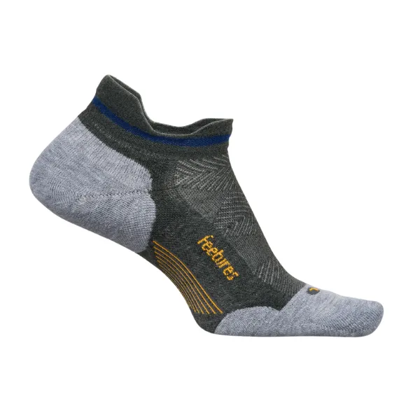 Feetures Elite Max Cushion Tab Grey/Grey Ergonomic