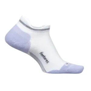 Feetures Elite Max Cushion Tab White/Purple Business Style
