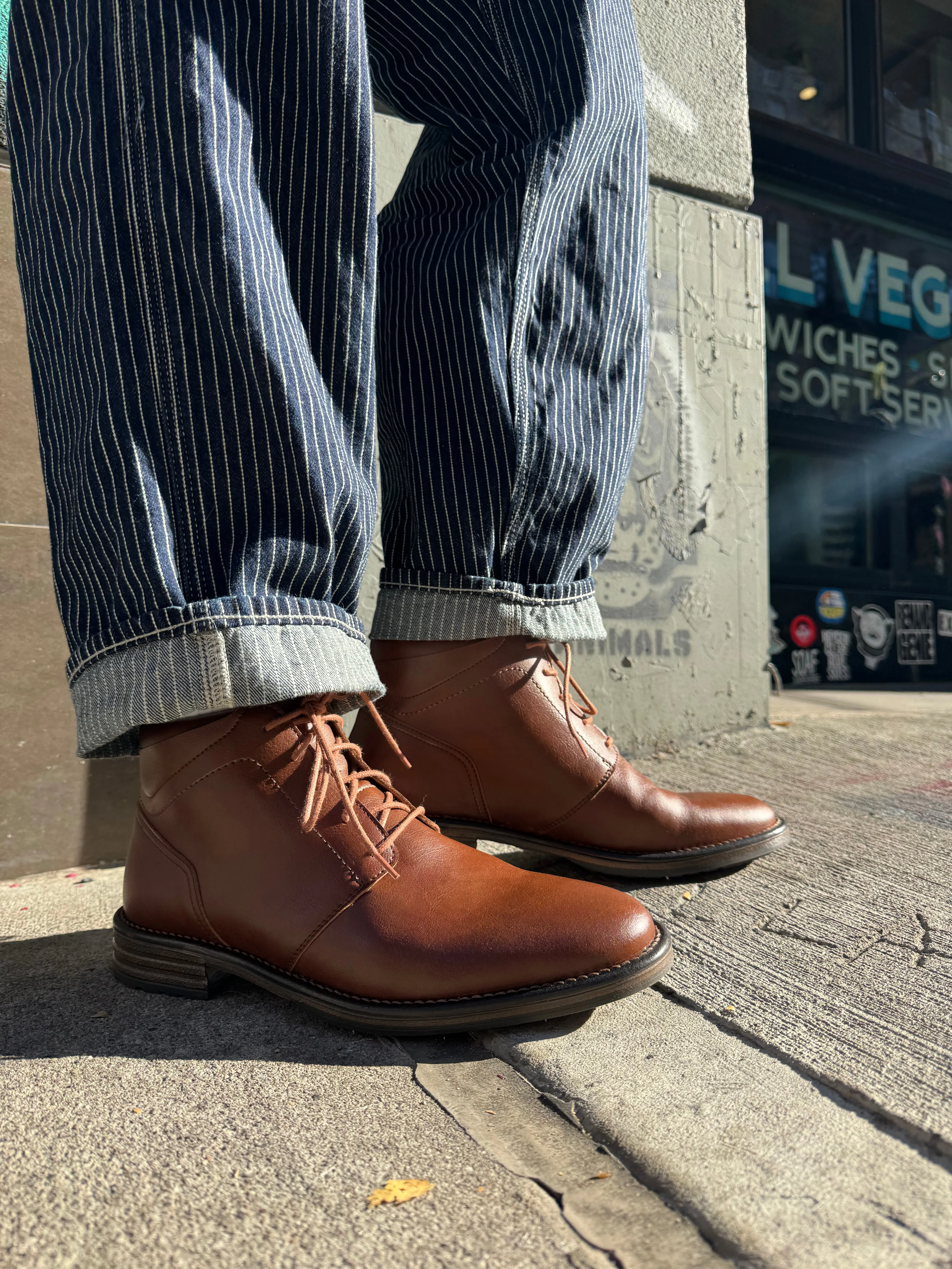 Fernando Boot in Tan from Novacas weekend escape