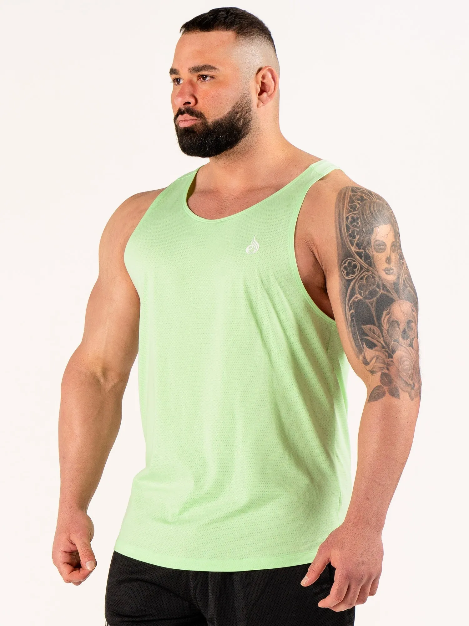 Flex Active Tank - Lime Marl sport jacket
