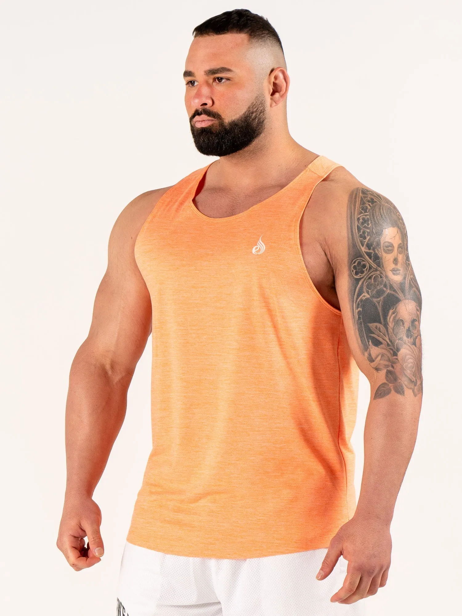 Flex Active Tank - Orange Marl sport inspiration