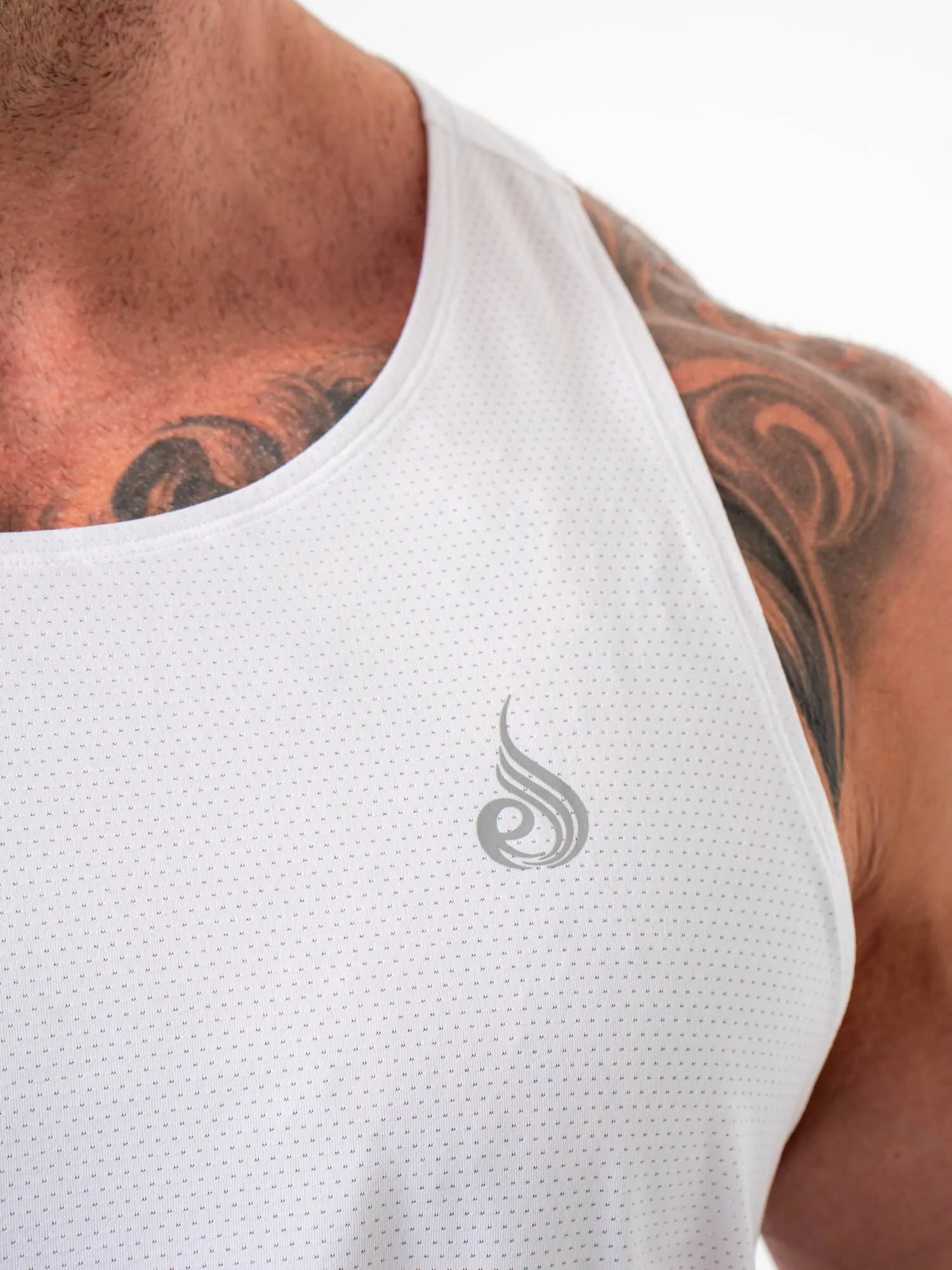 Flex Active Tank - White trendy style