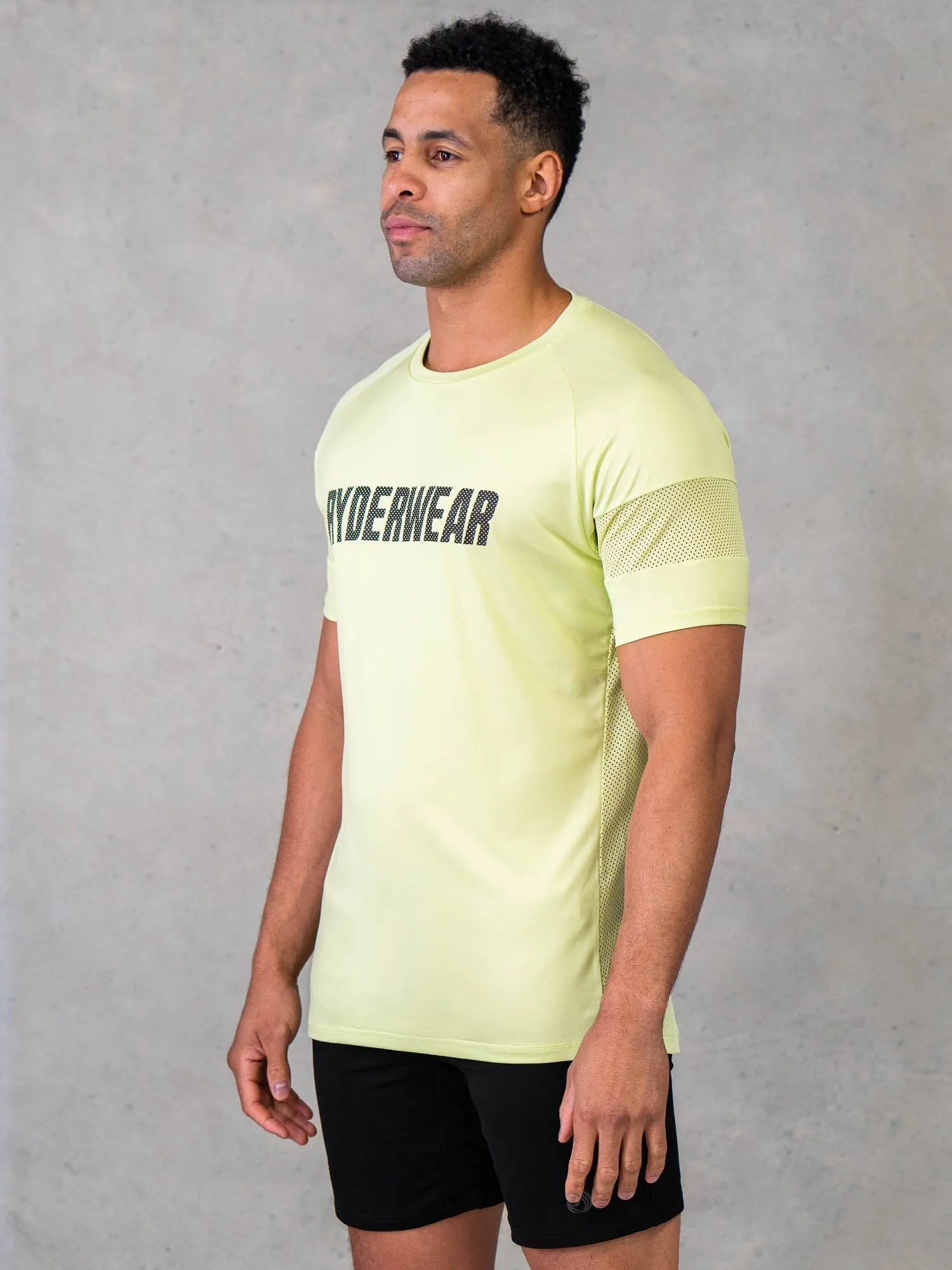 Flex Mesh T-Shirt - Lime womens favorite