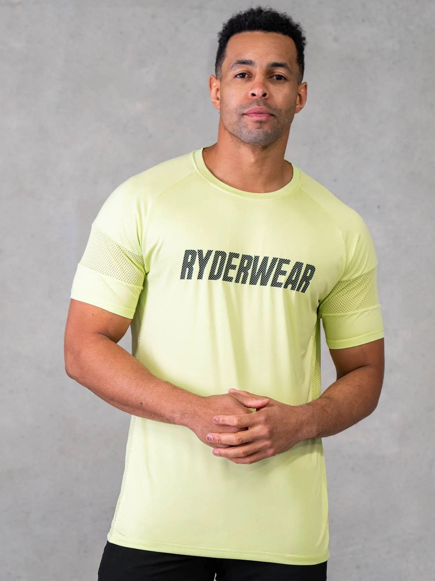 Flex Mesh T-Shirt - Lime affordable price