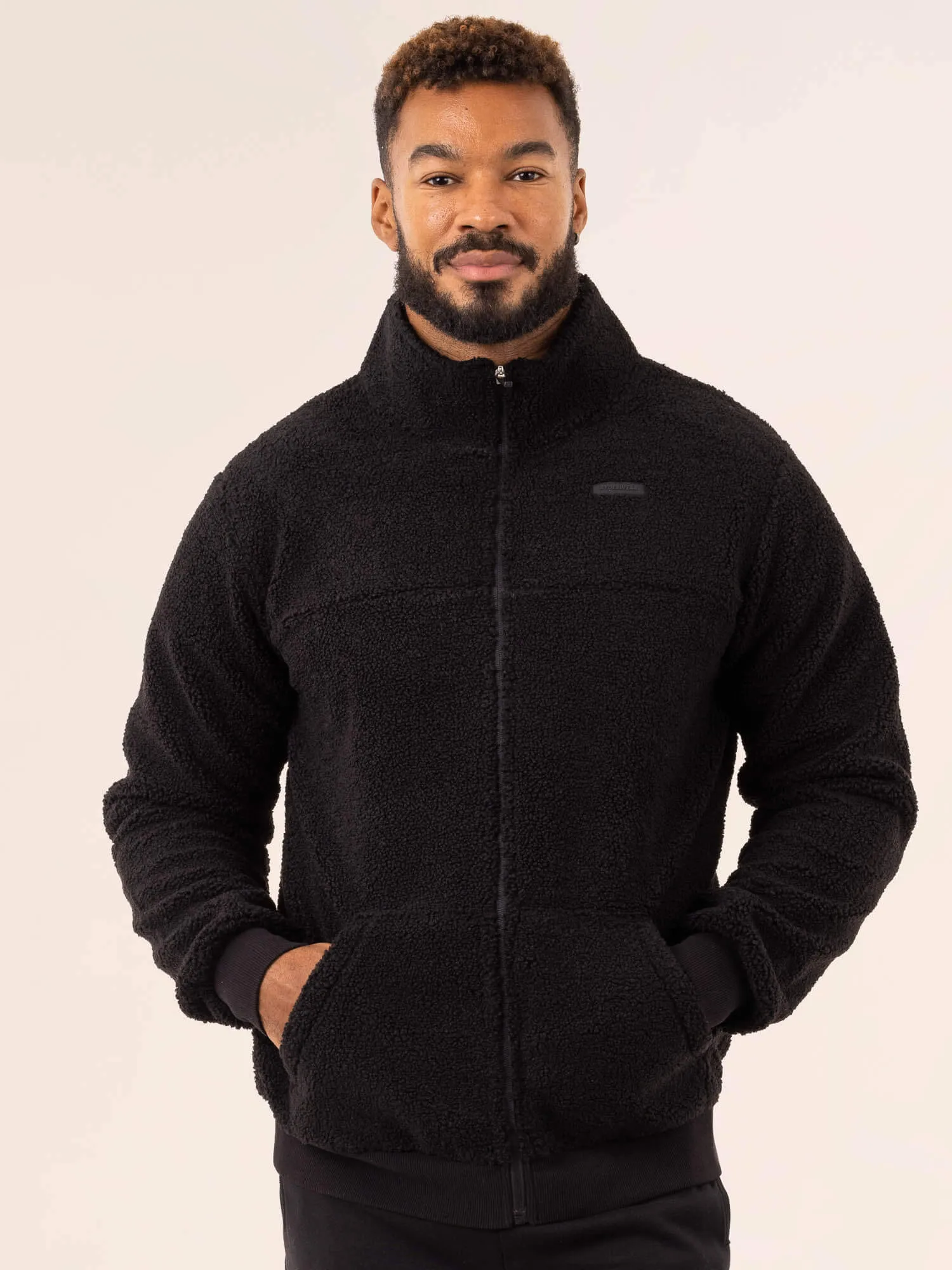 Flex Polar Fleece Jacket - Black weekend wear