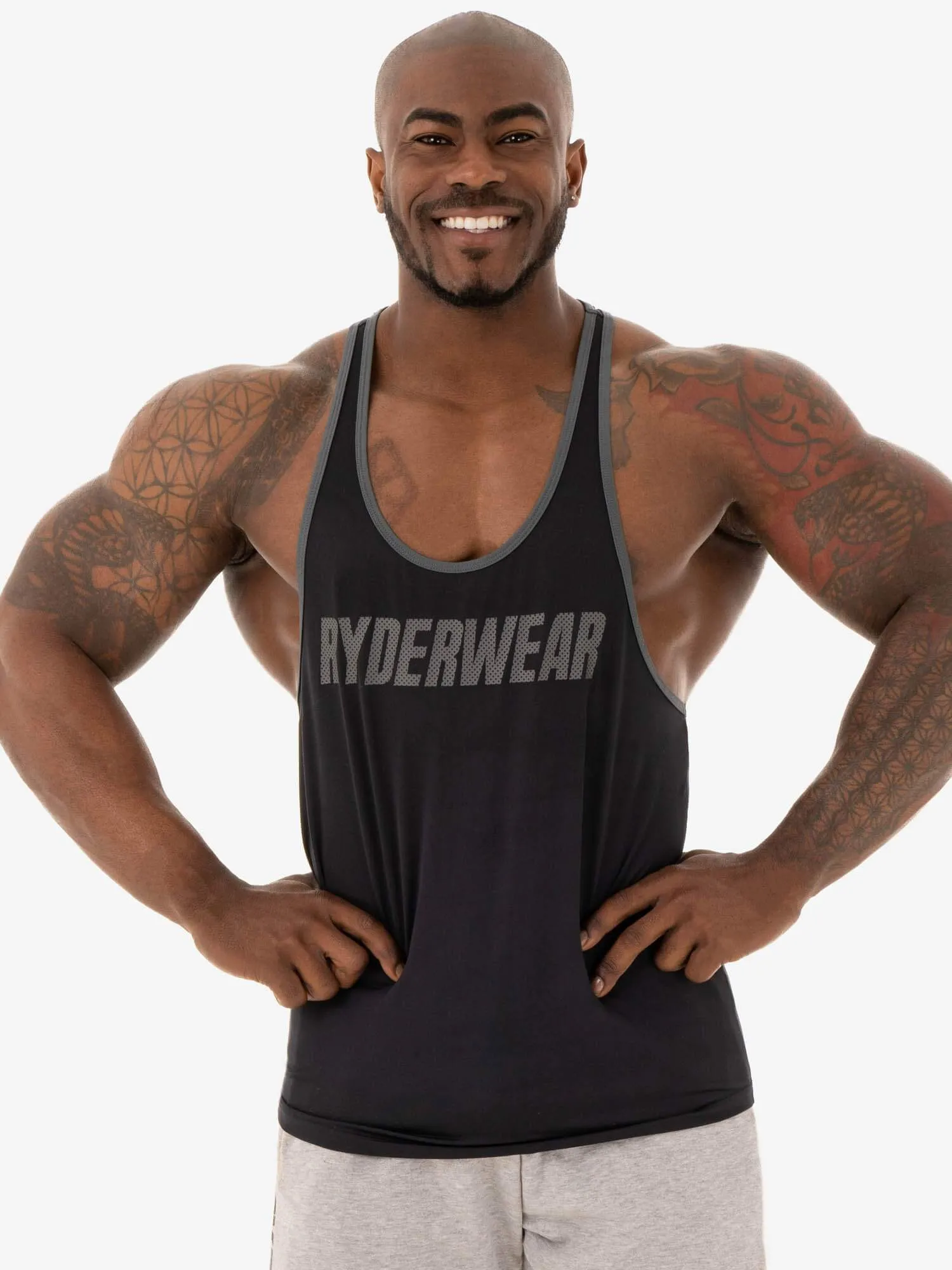Flex Stringer T-Back - Black fashion sport