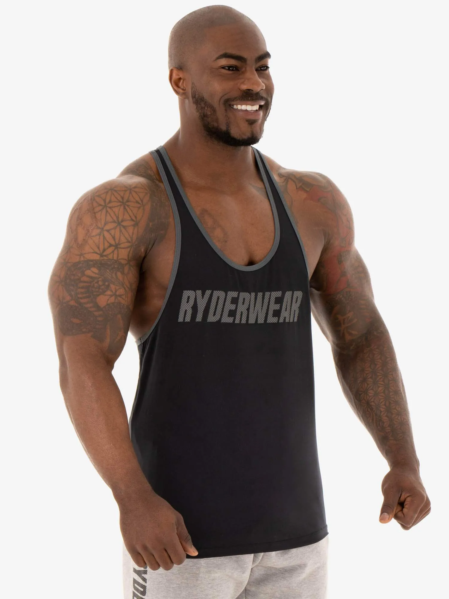 Flex Stringer T-Back - Black vital energy