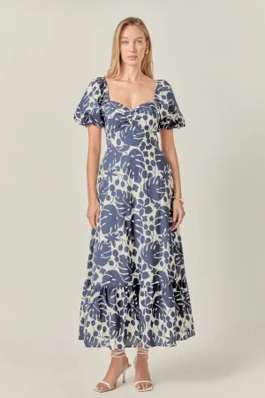 Floral Print Maxi Dress Personal voice