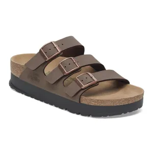 Florida Platform Vegan in Mocha from Birkenstock Morning Ease