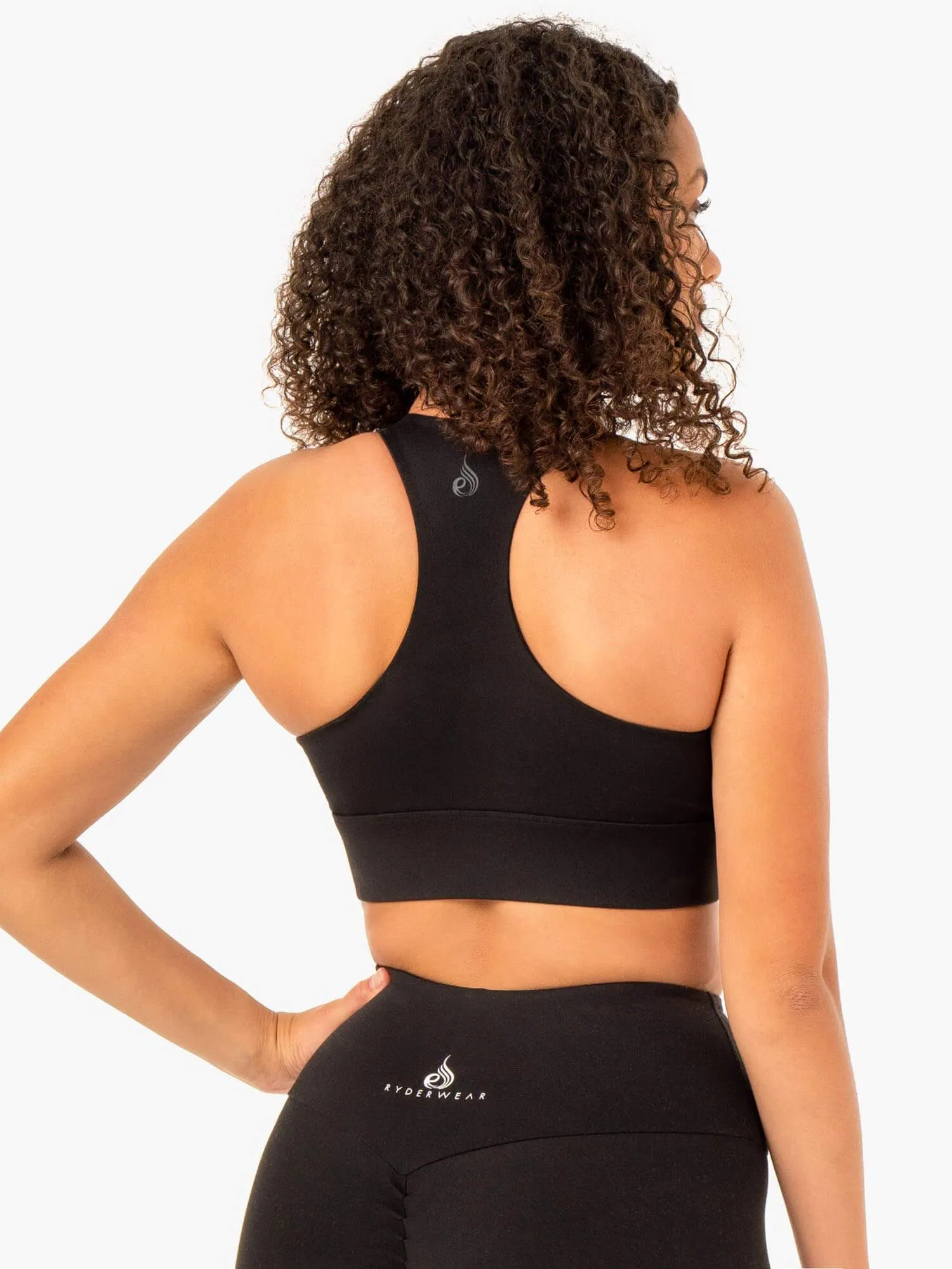 Focus Contour Sports Bra - Black Shock Cushion