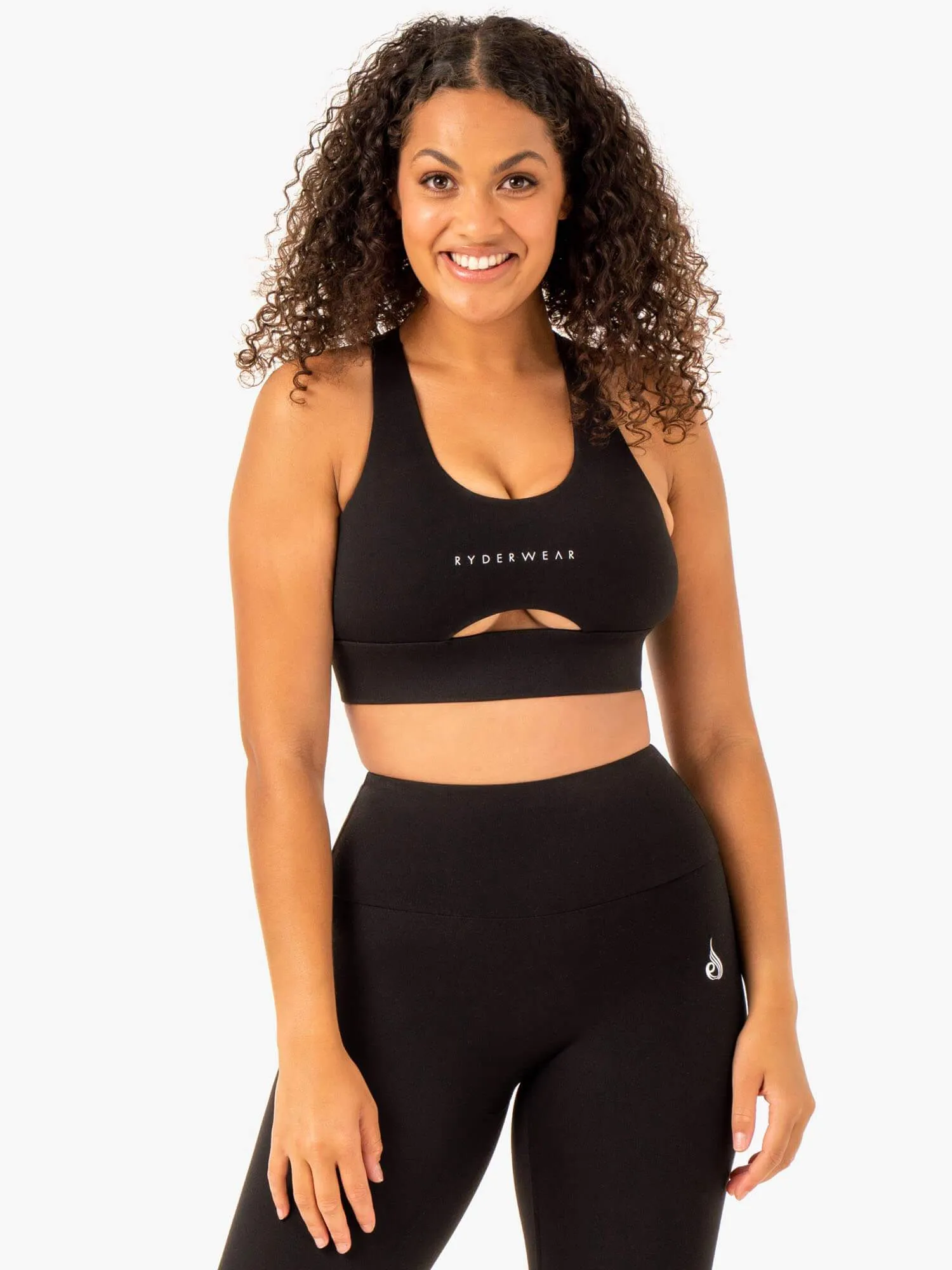 Focus Contour Sports Bra - Black Body Shaping