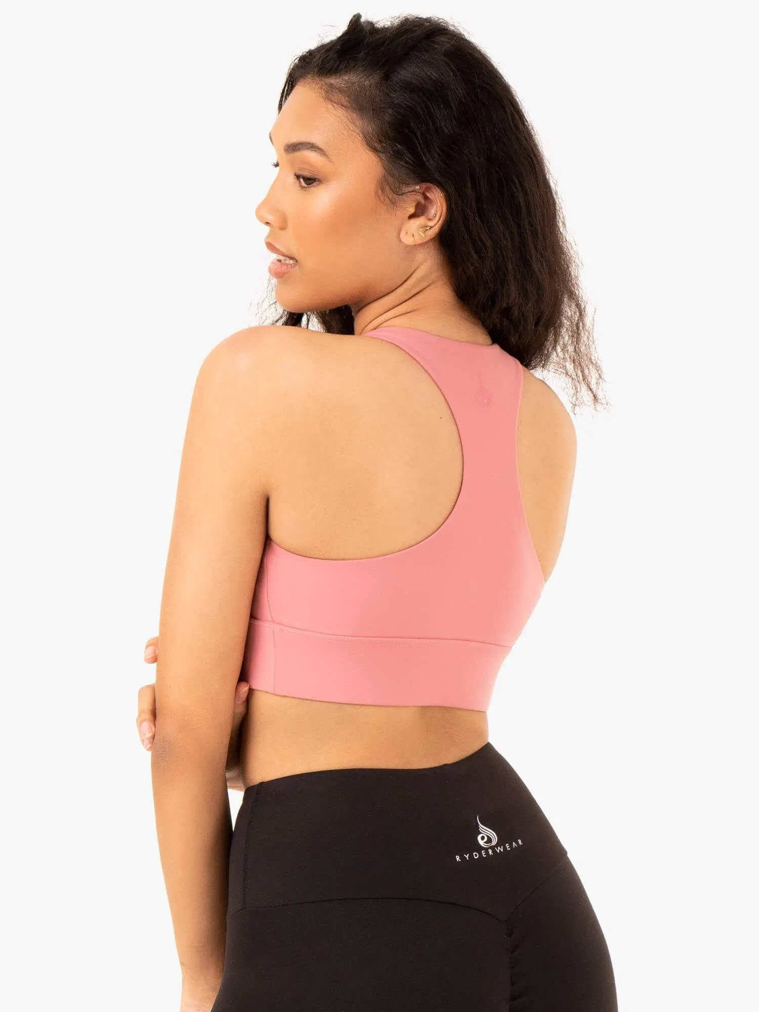 Focus Contour Sports Bra - Blush Pink Style Comfort