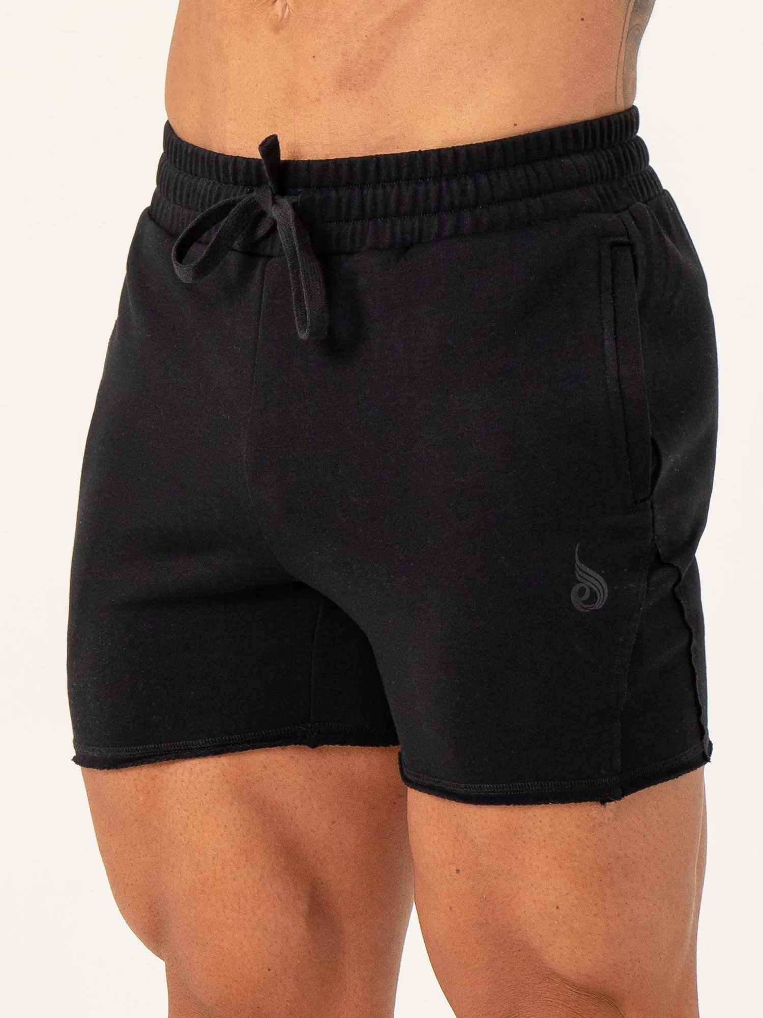 Force 5" Track Shorts - Black gym routine