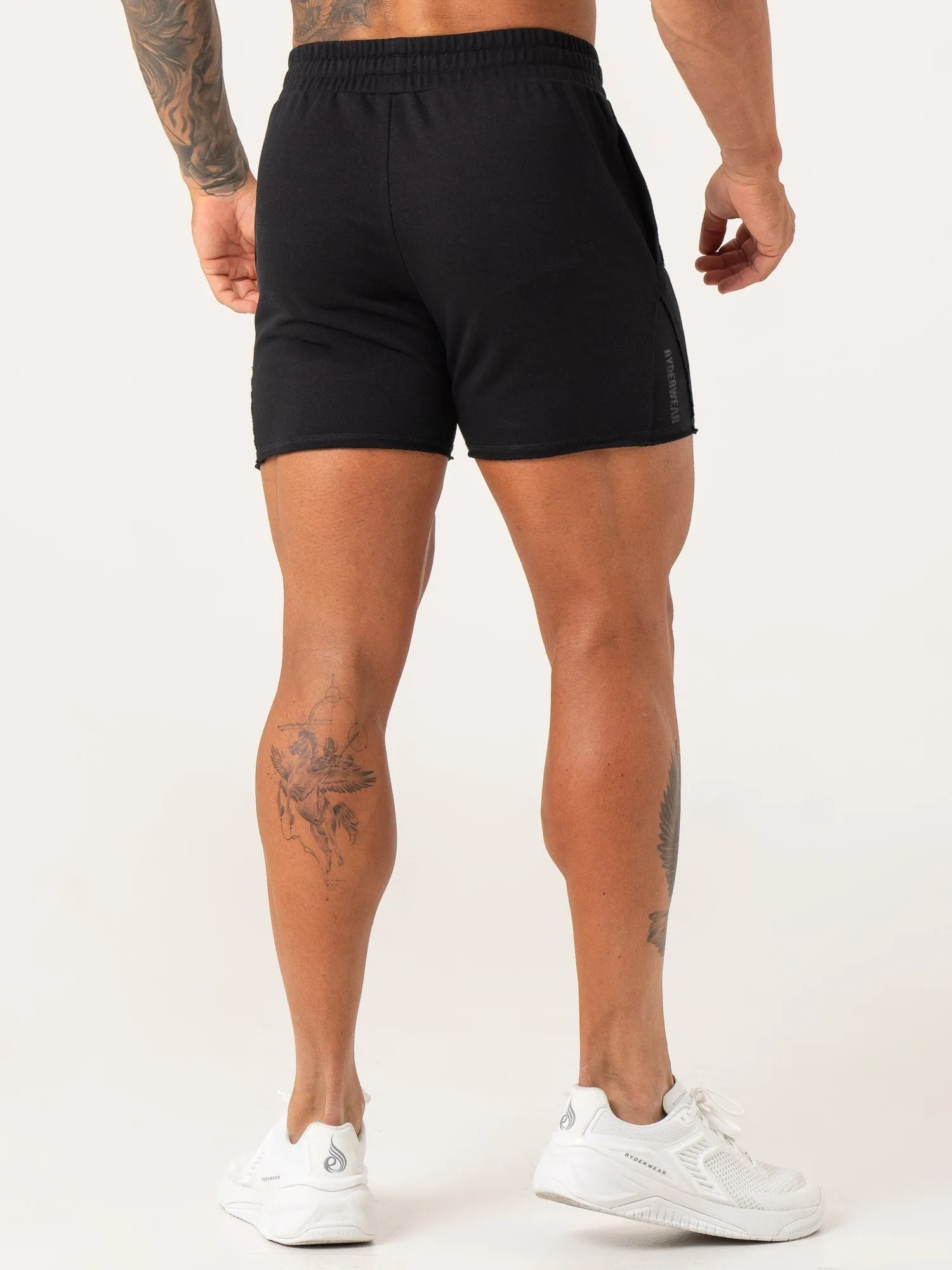 Force 5" Track Shorts - Black beachwear