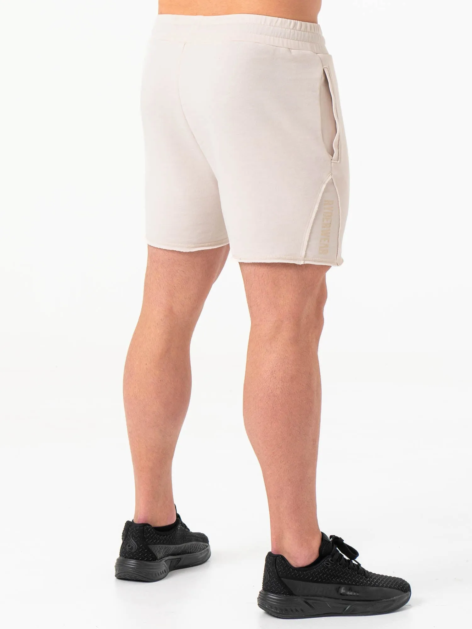 Force 5" Track Shorts - Bone power training