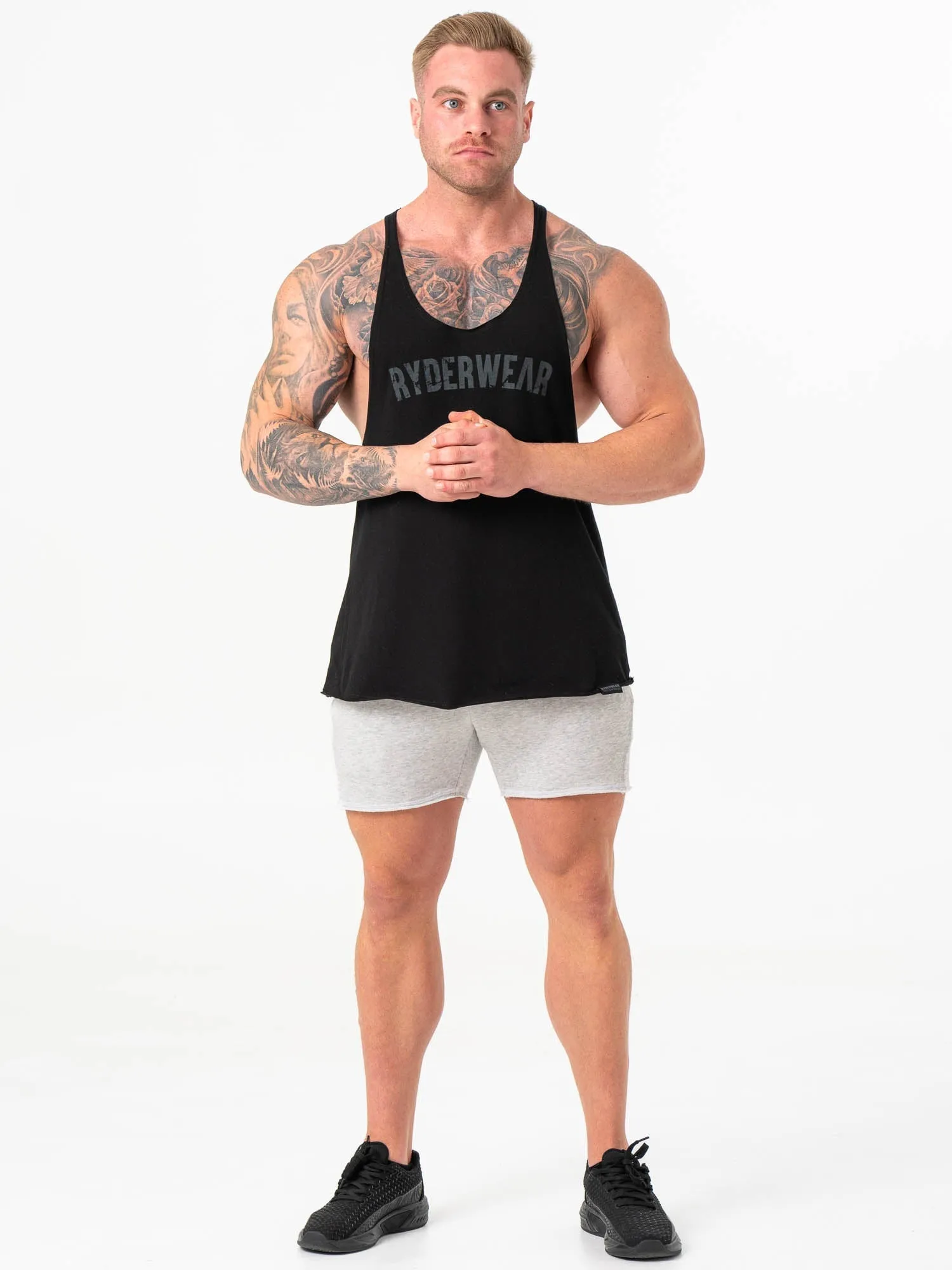 Force 5" Track Shorts - Chalk Grey Marl sport active