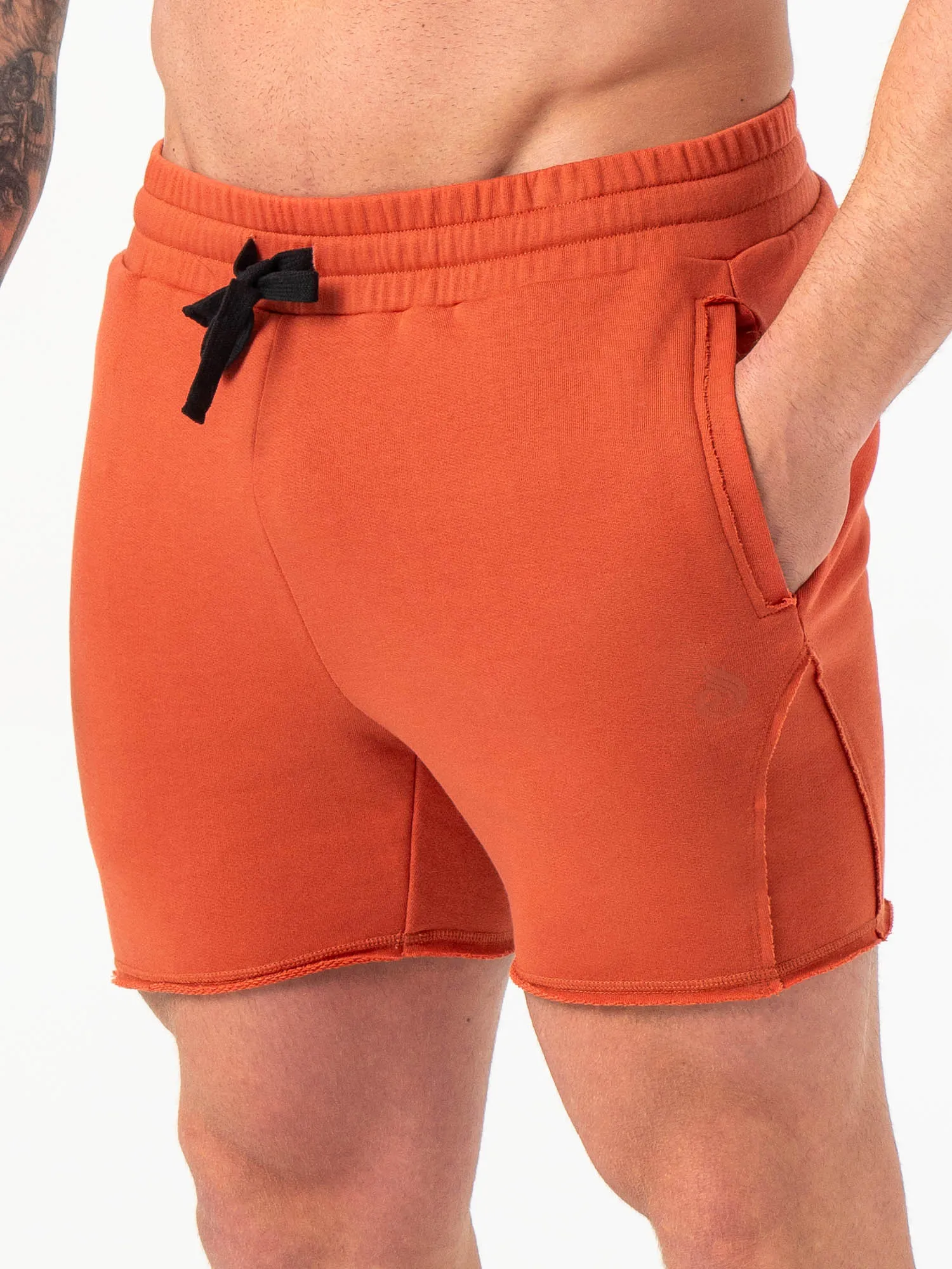 Force 5" Track Shorts - Terracotta casual fit