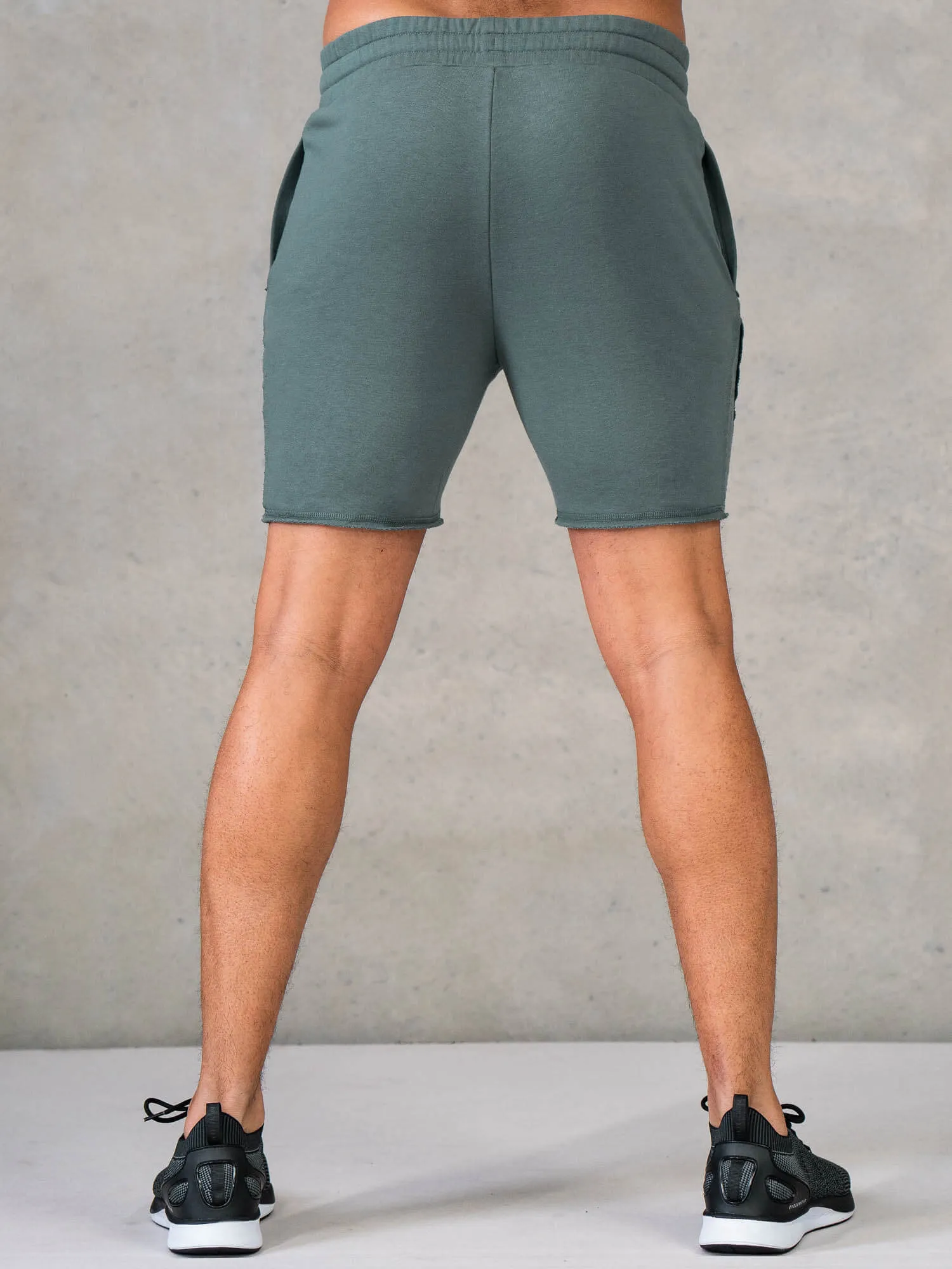 Force 6" Track Short - Fern Green muscle protection