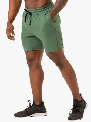 Force 6" Track Short - Green gym buddies