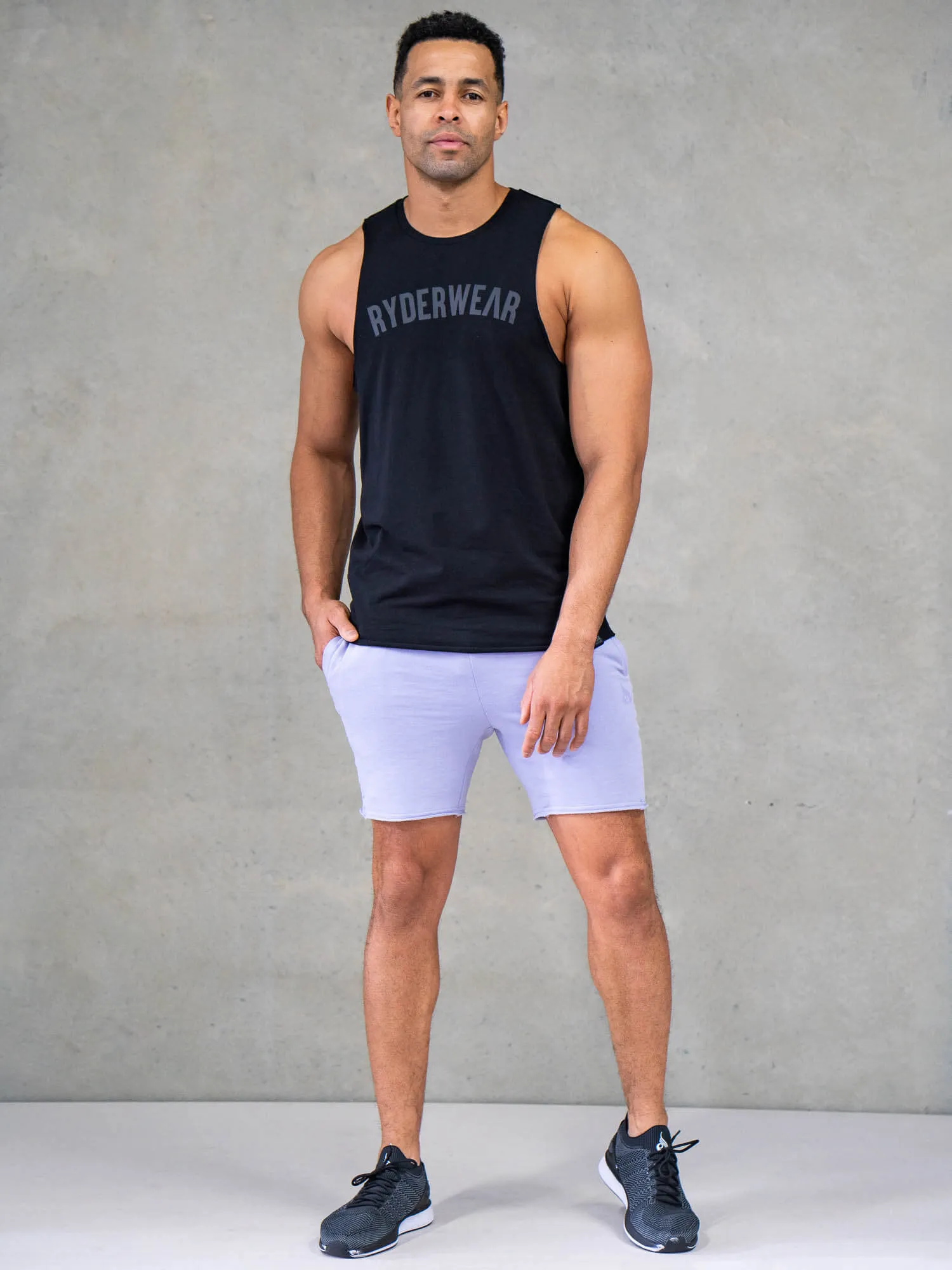 Force 6" Track Short - Lavender training apparel