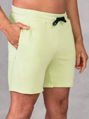 Force 6" Track Short - Lime fitness tech