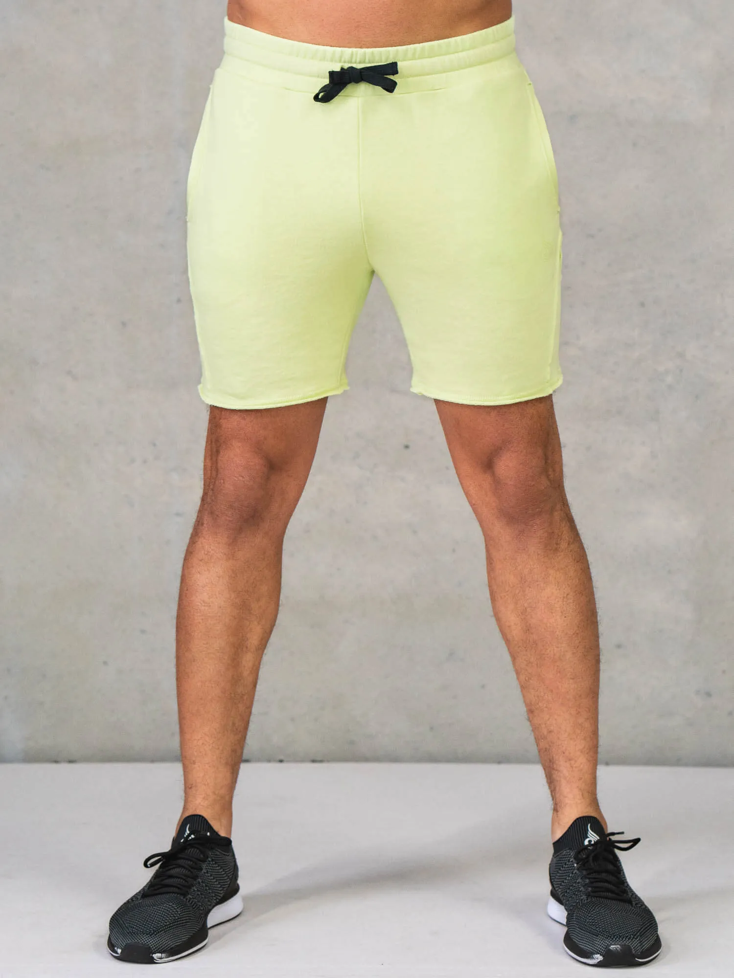 Force 6" Track Short - Lime adjustable fit