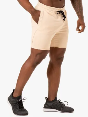 Force 6" Track Short - Sand gym class